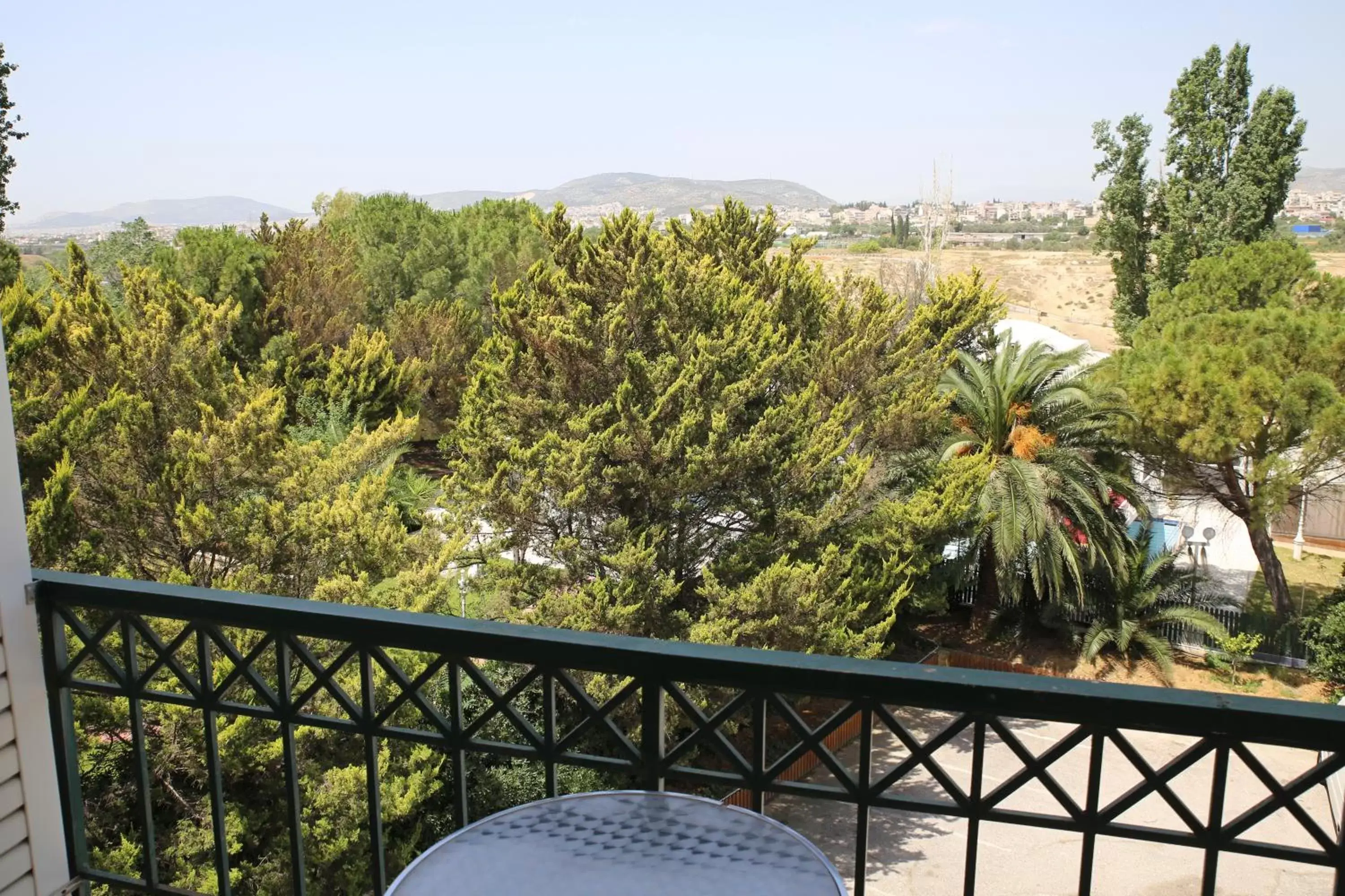 Garden view in Hotel Anesi