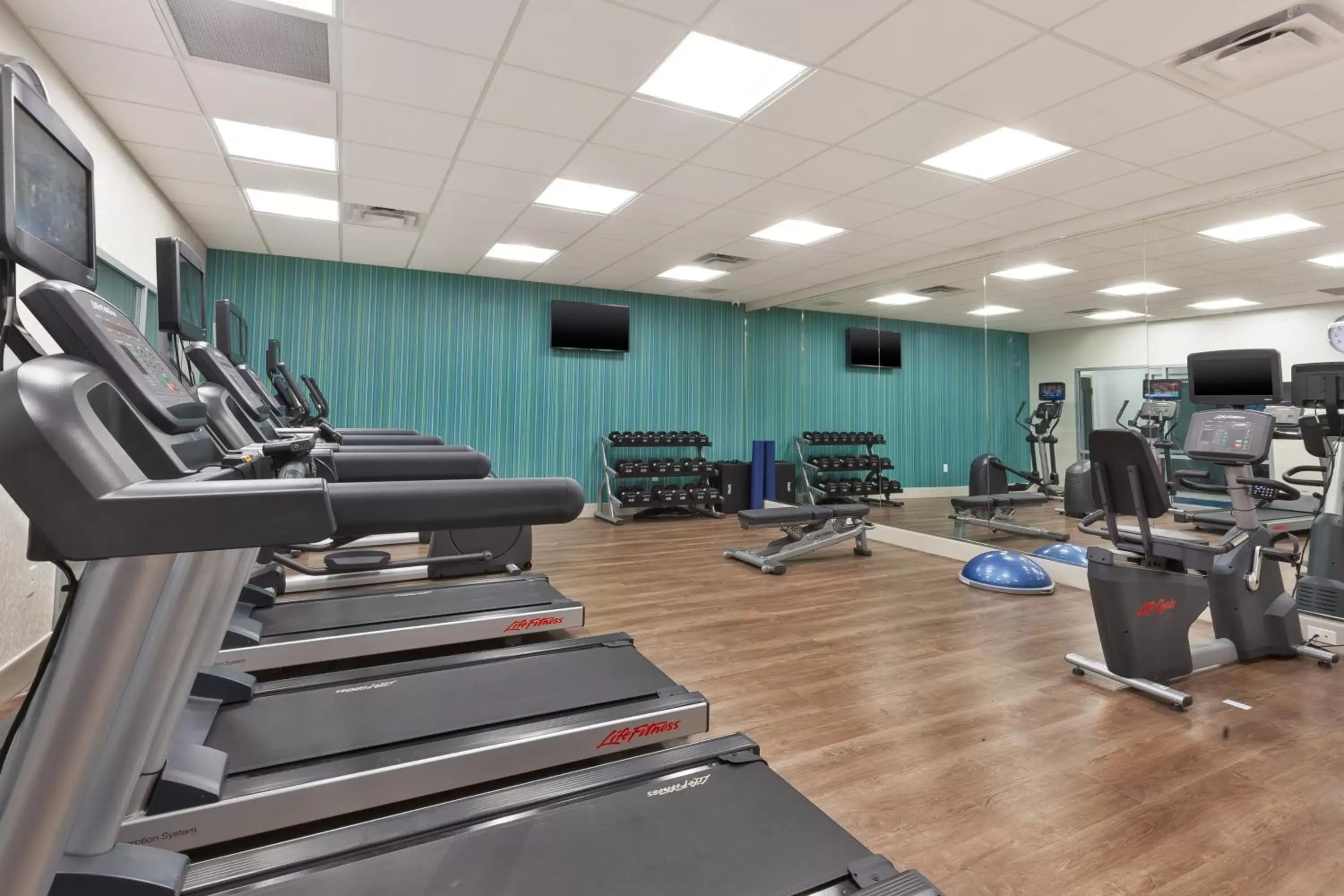 Fitness centre/facilities, Fitness Center/Facilities in Holiday Inn Express & Suites - Milan - Sandusky Area, an IHG Hotel