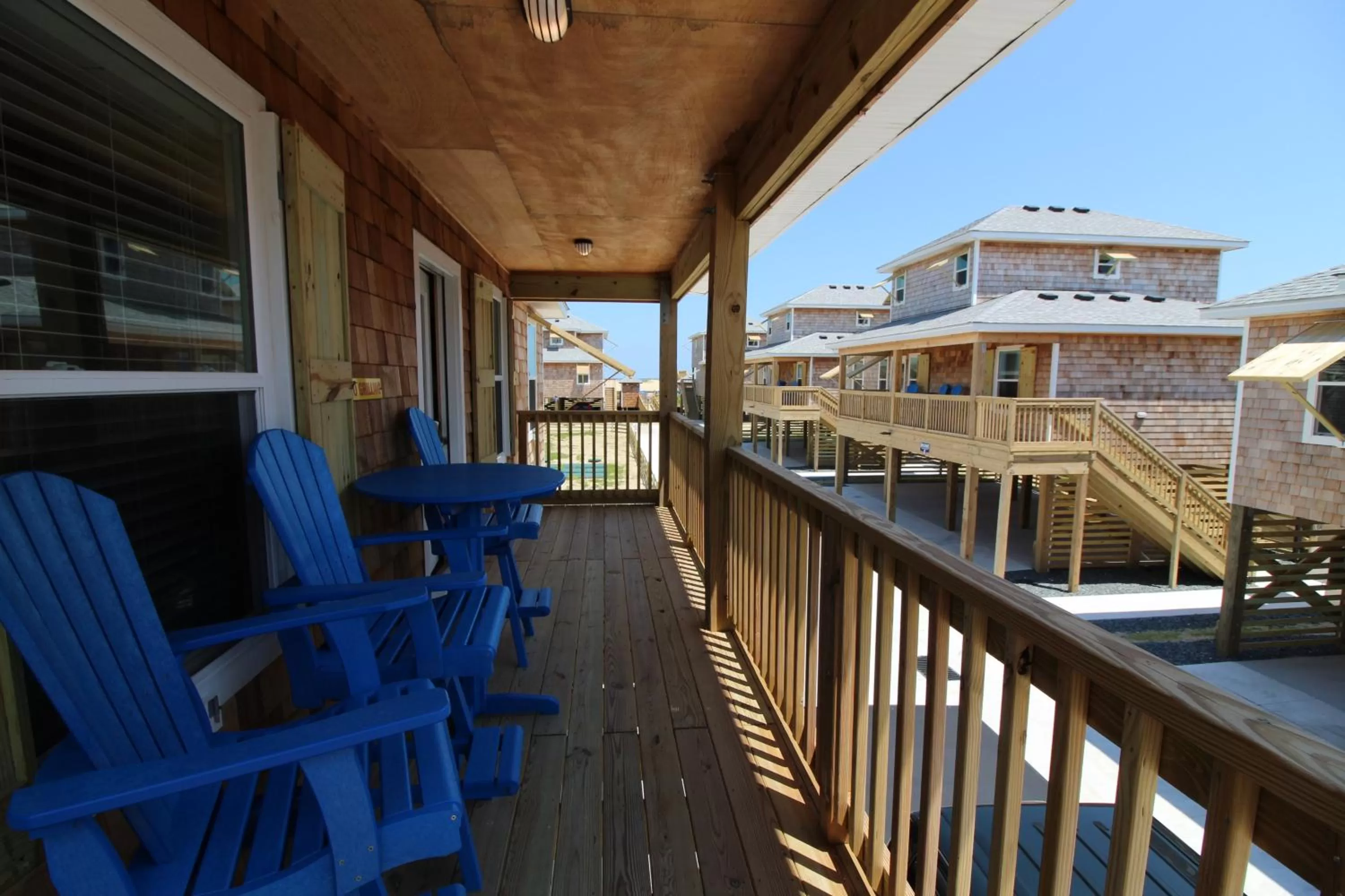 Balcony/Terrace in Whalebone Ocean Cottages by KEES Vacations