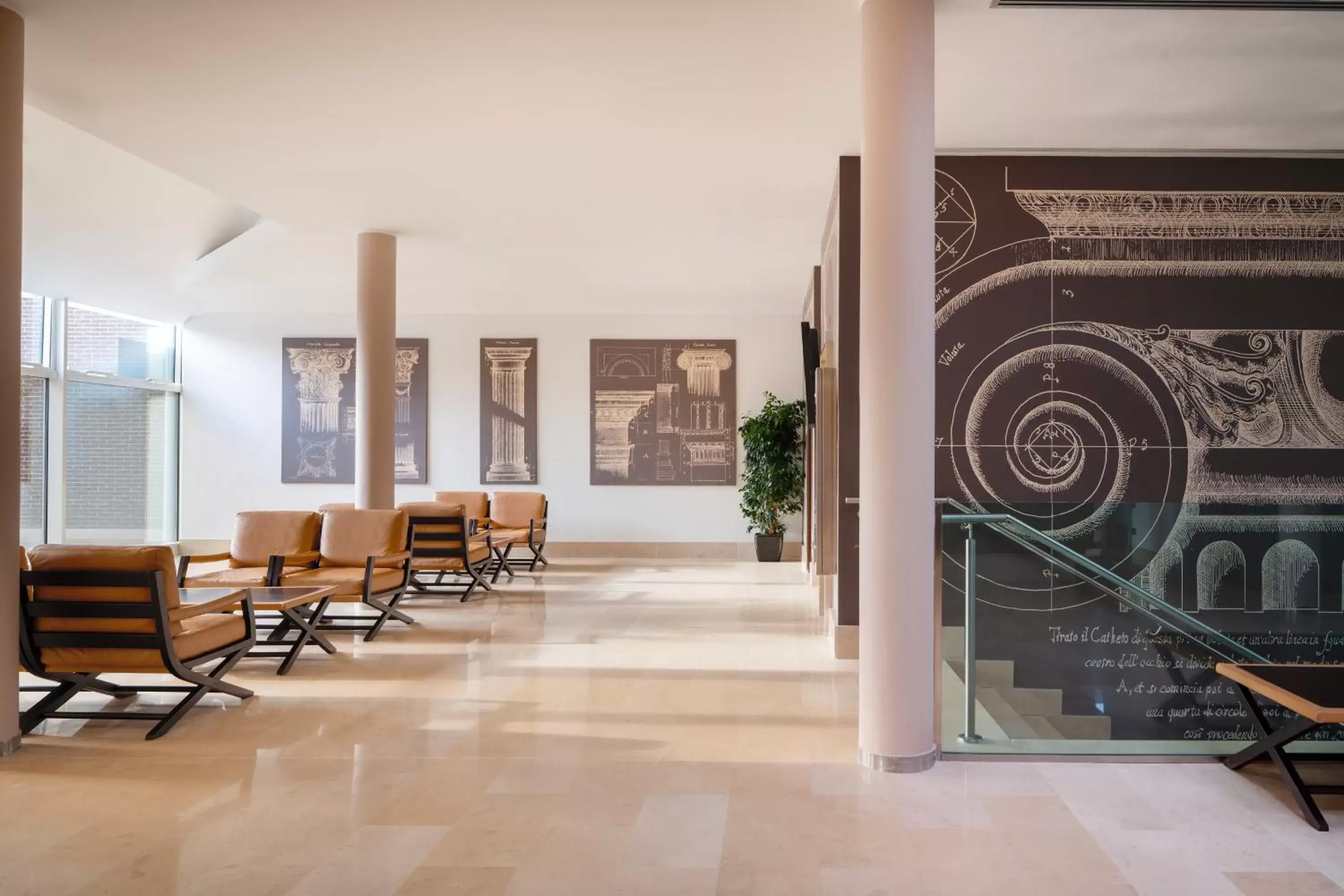 Lobby or reception in UNAHOTELS Bologna San Lazzaro