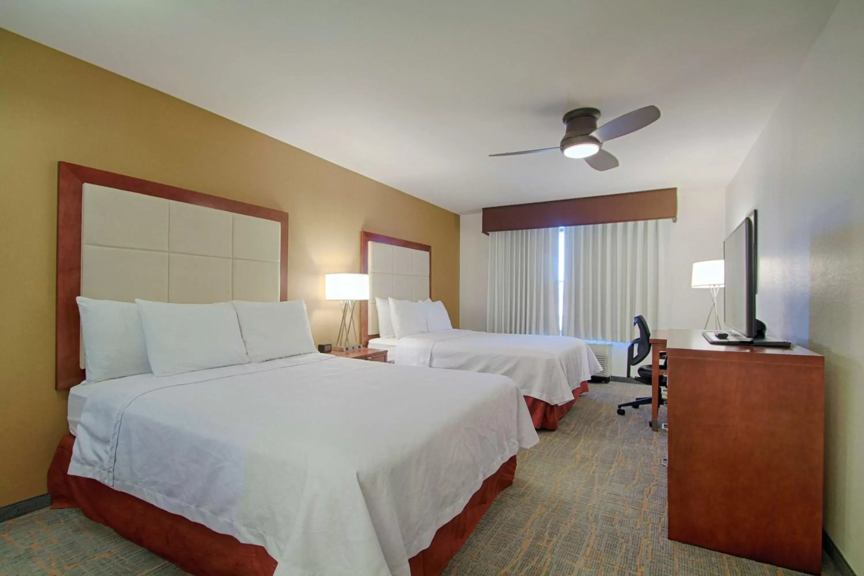 Bed in Homewood Suites By Hilton Las Vegas Airport