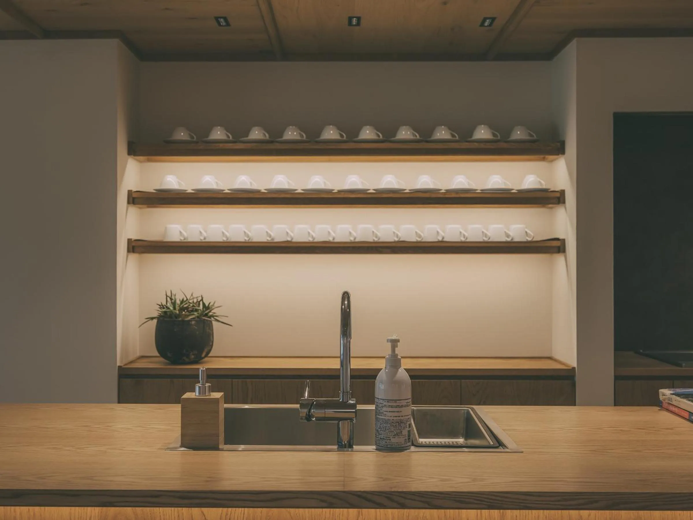 Kitchen or kitchenette in Chalet Shiga