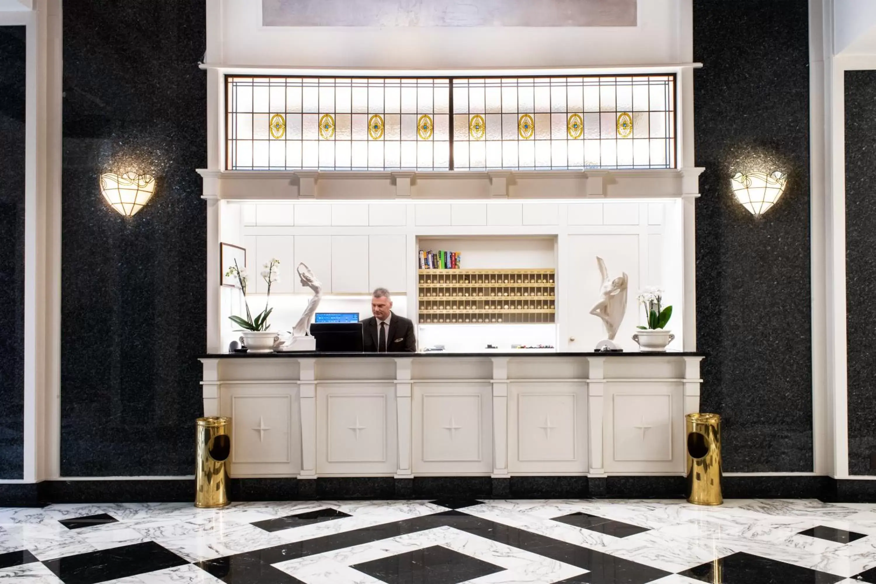 Lobby or reception in Hotel Berchielli