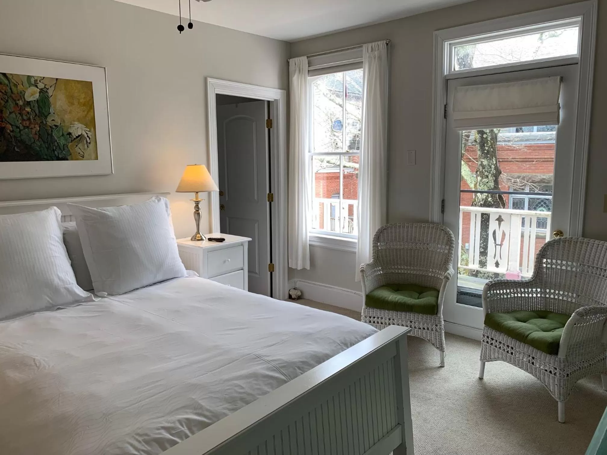 Bed in Belfry Inn and Bistro