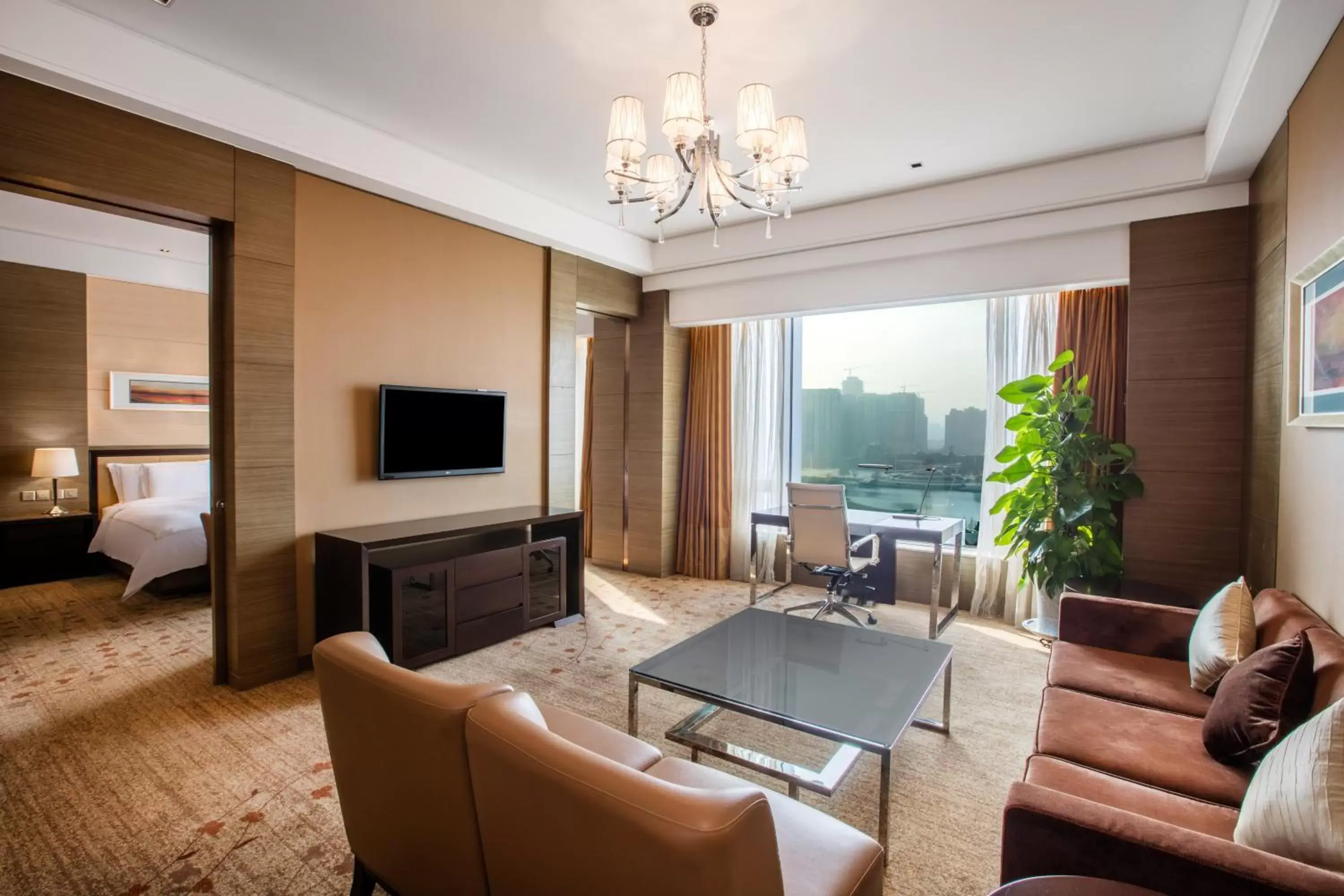 Photo of the whole room, Seating Area in Crowne Plaza Nanjing Jiangning, an IHG Hotel