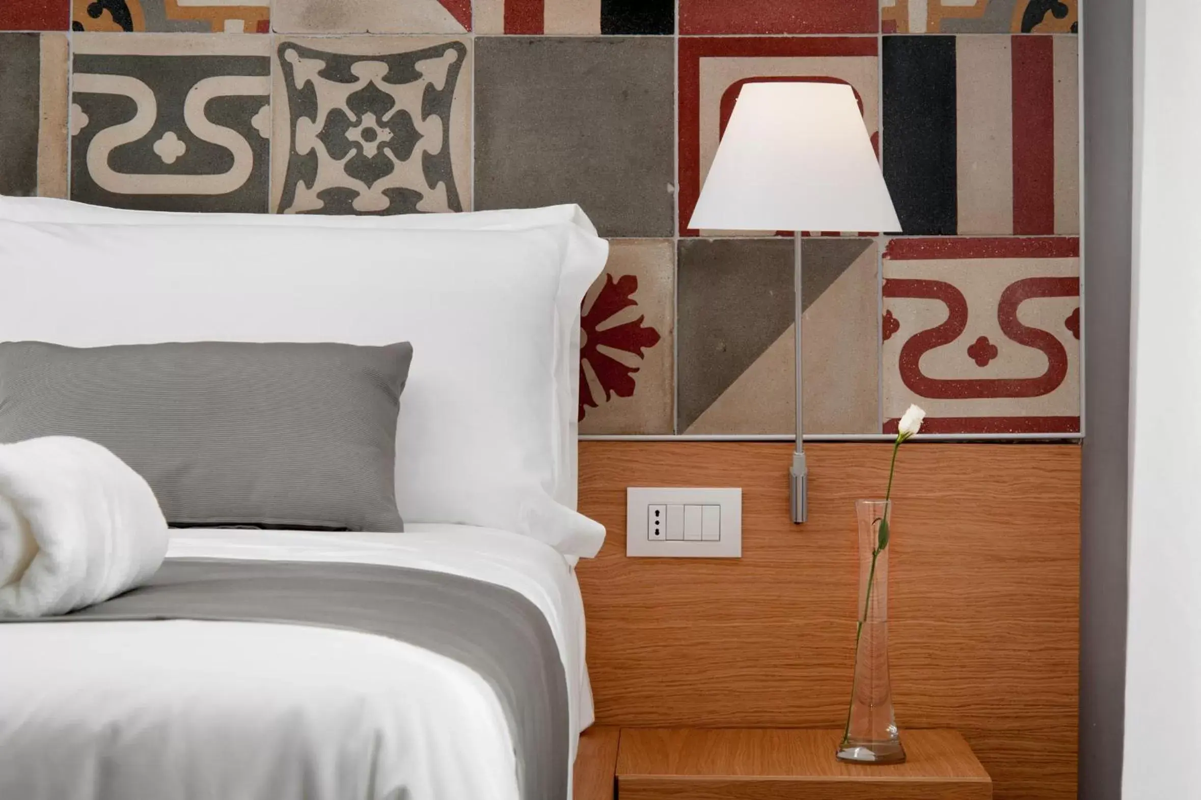 Decorative detail, Bed in Hotel Medinblu