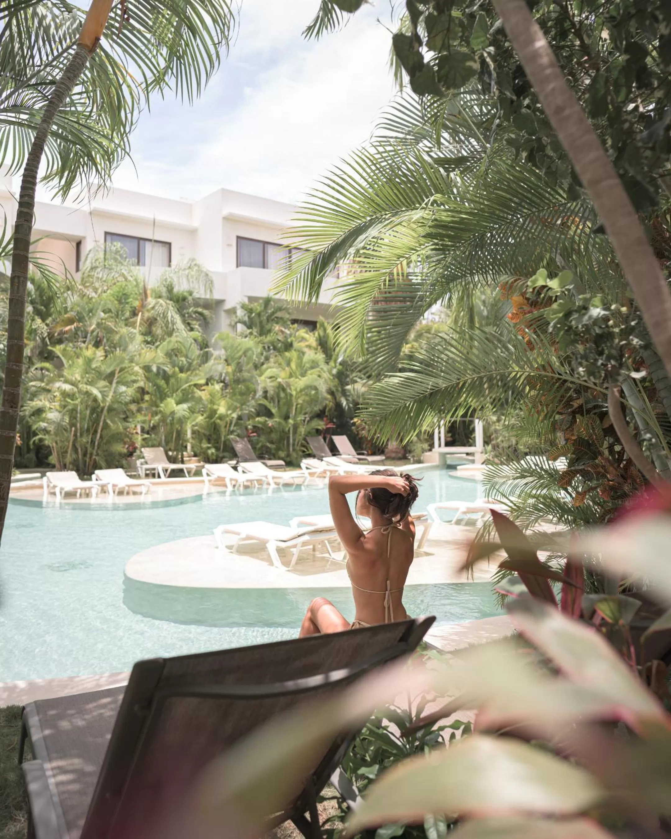 Patio in Intima Resort Tulum Adults Only (Clothing Optional)