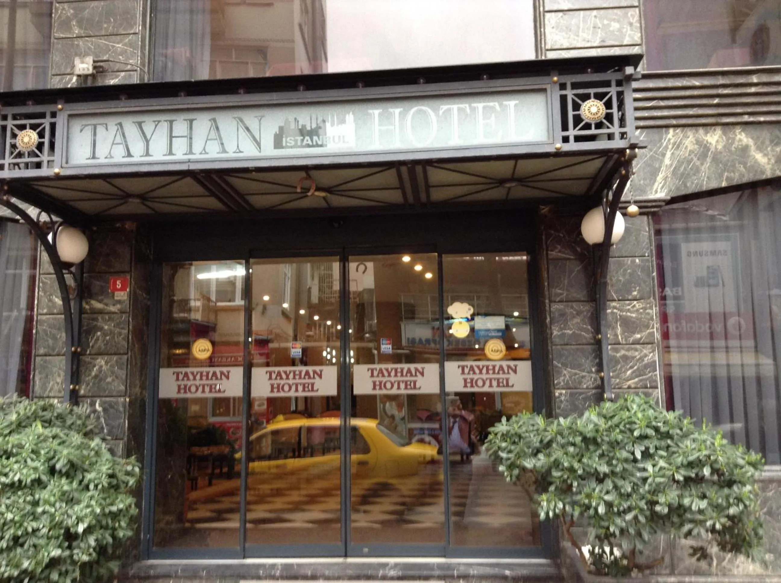 Facade/entrance in Tayhan Hotel