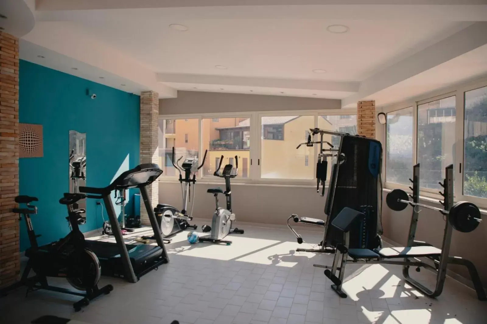 Fitness Center/Facilities in Halykos Hotel