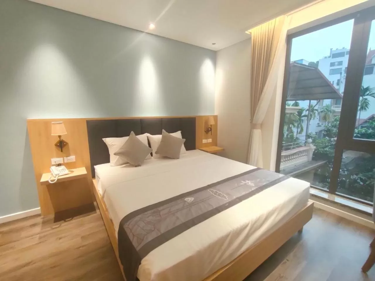 Bed in Hồng Gia Tuệ Lake View