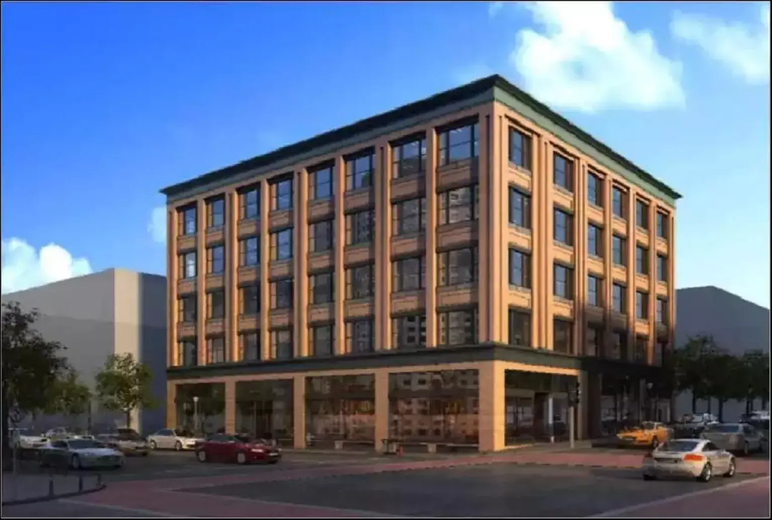 Property Building in New Bedford Harbor Hotel, Ascend Hotel Collection