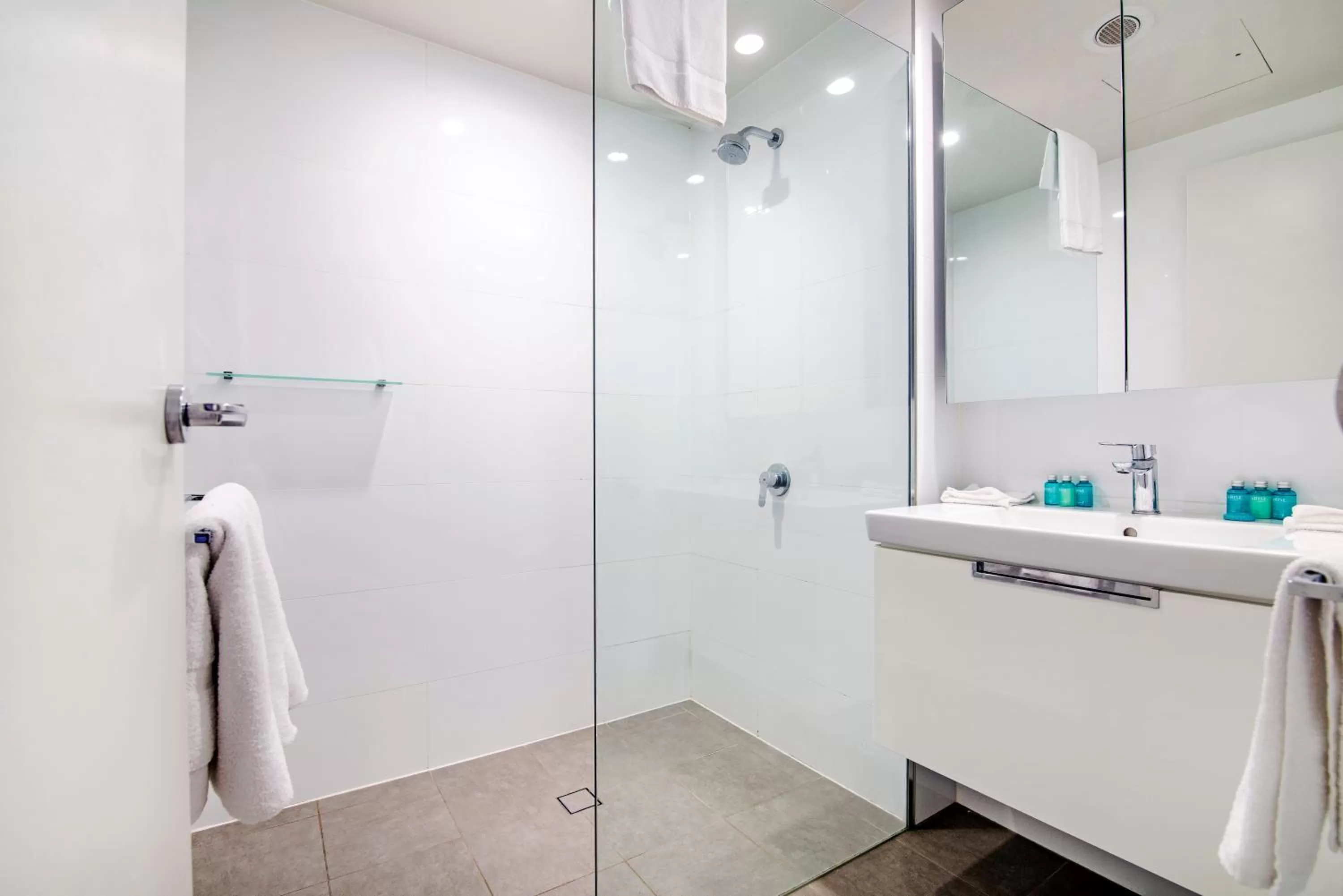 Toilet in Arena Apartments by CLLIX