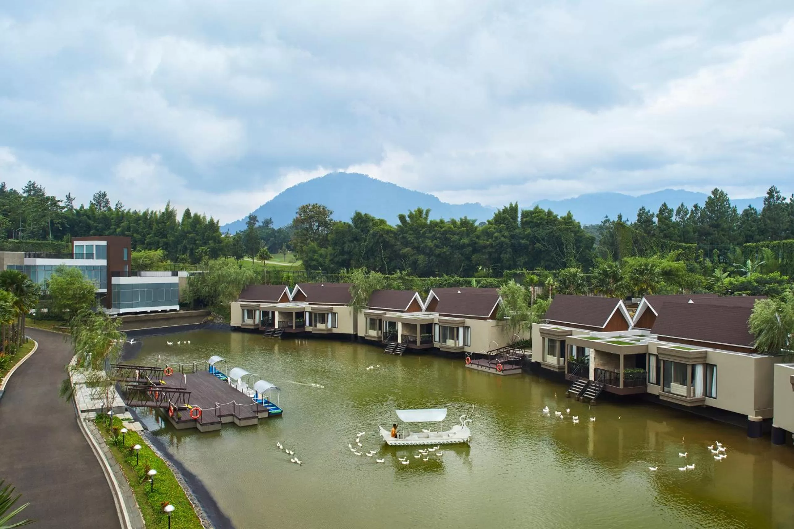 Lake view in Aston Sentul Lake Resort & Conference Center