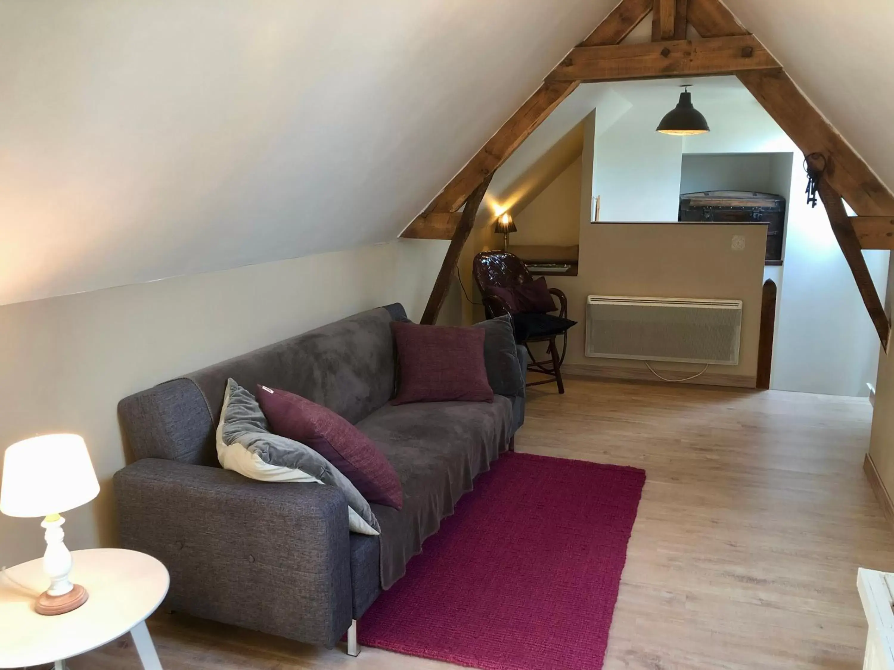 Living room, Seating Area in Le grenier du jardin