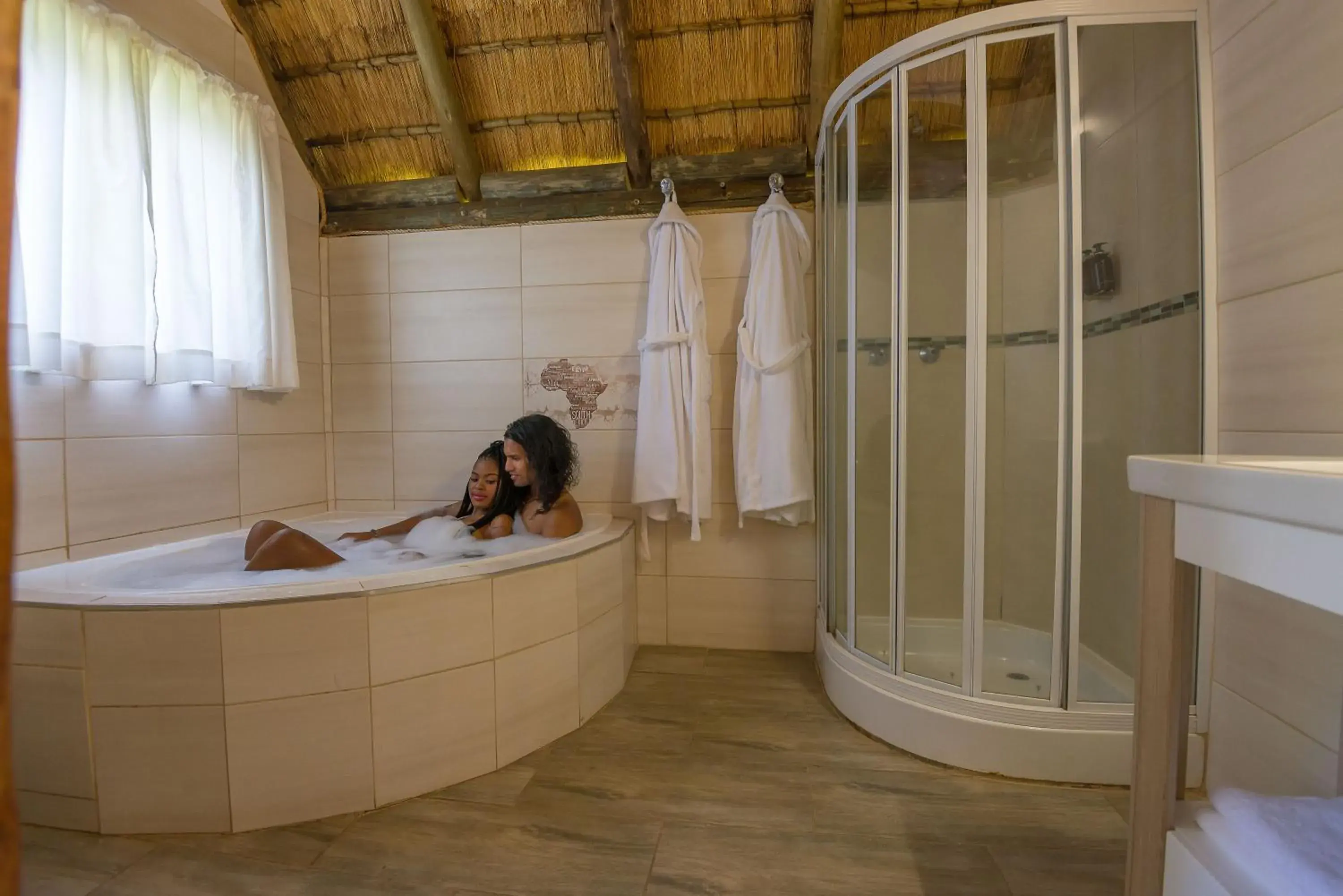 Bathroom in Amadwala Lodge