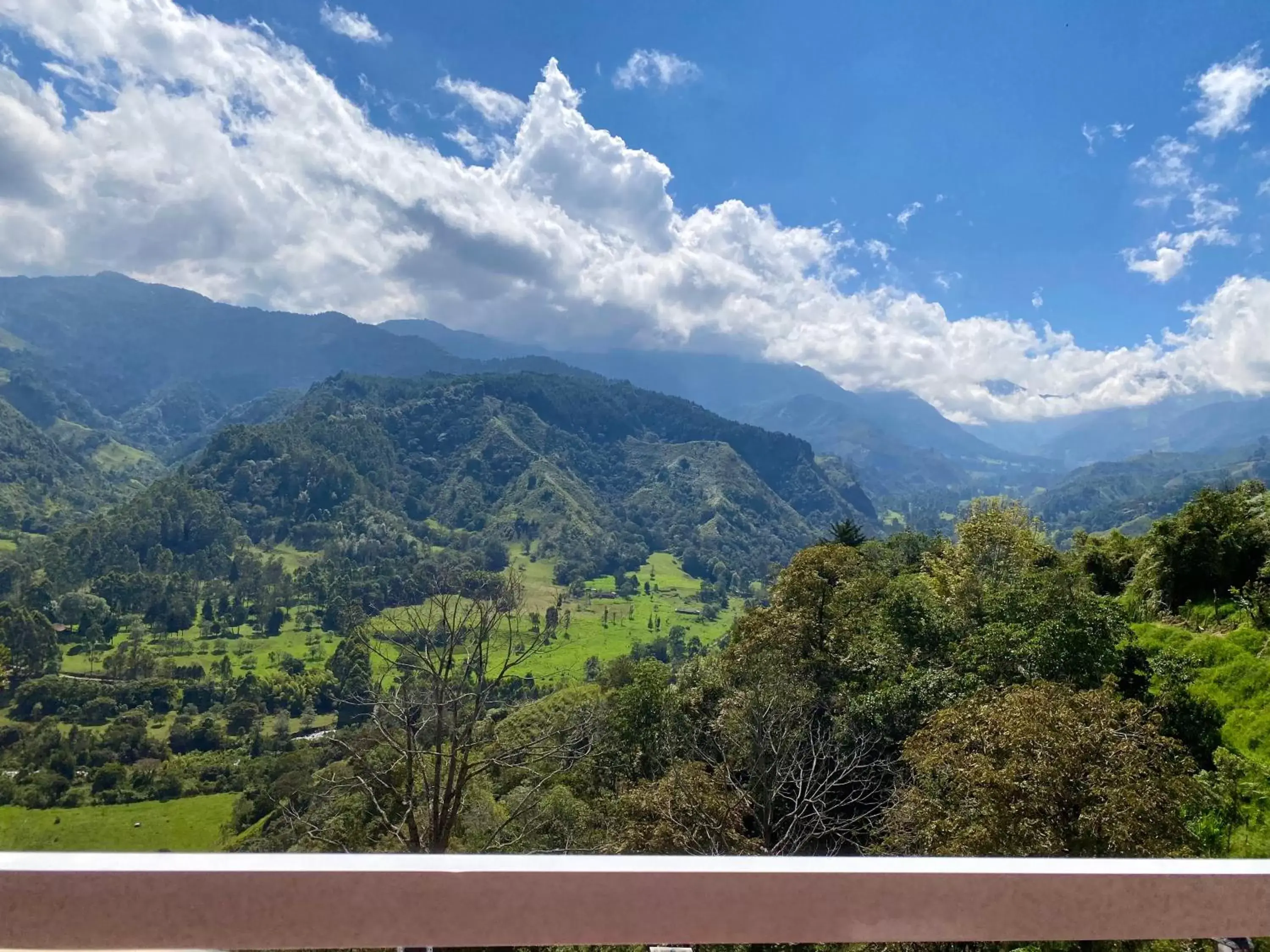 Mountain View in Hotel El Mirador del Cocora