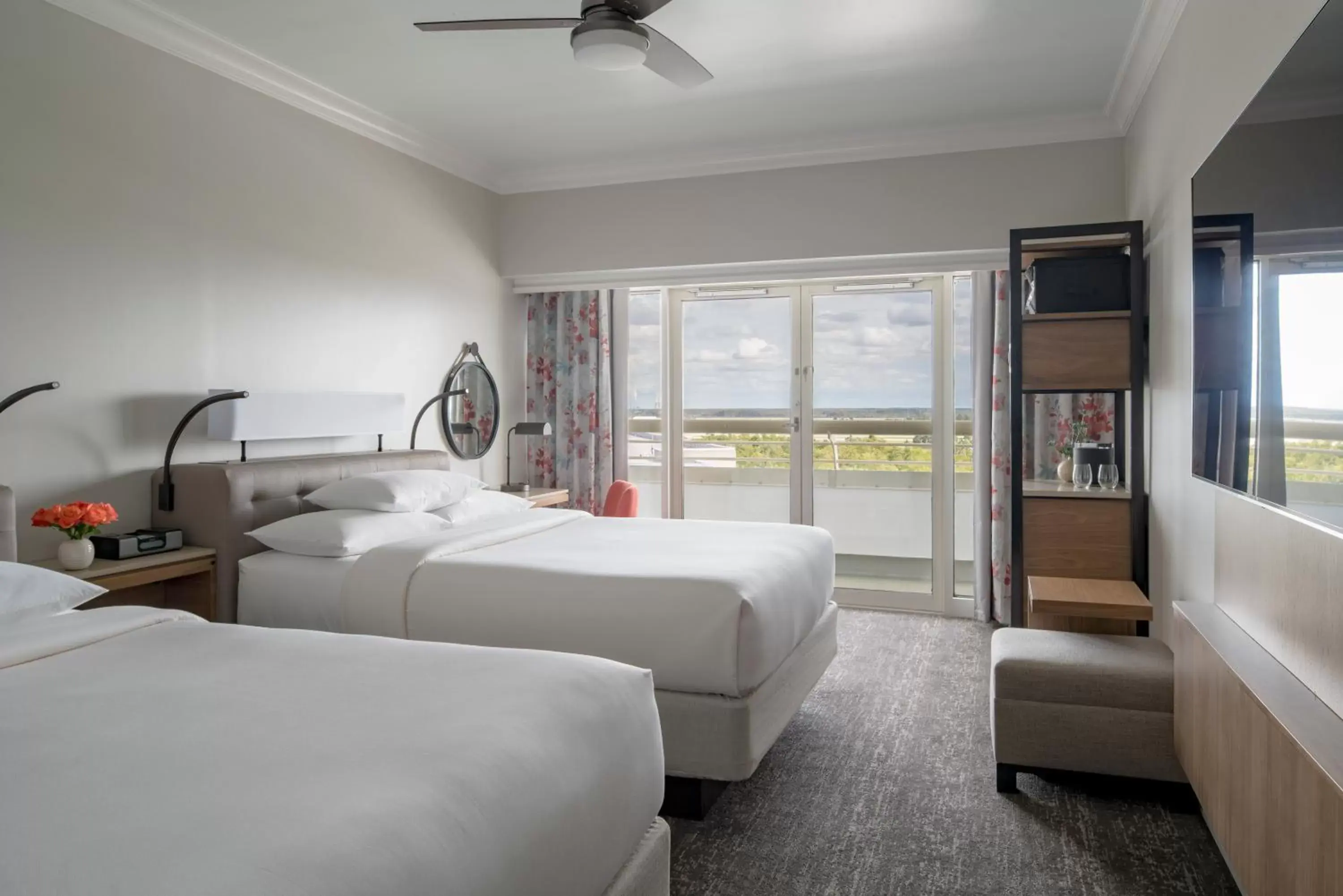 Queen Room with Two Queen Beds and Patio in Hyatt Regency Orlando International Airport Hotel