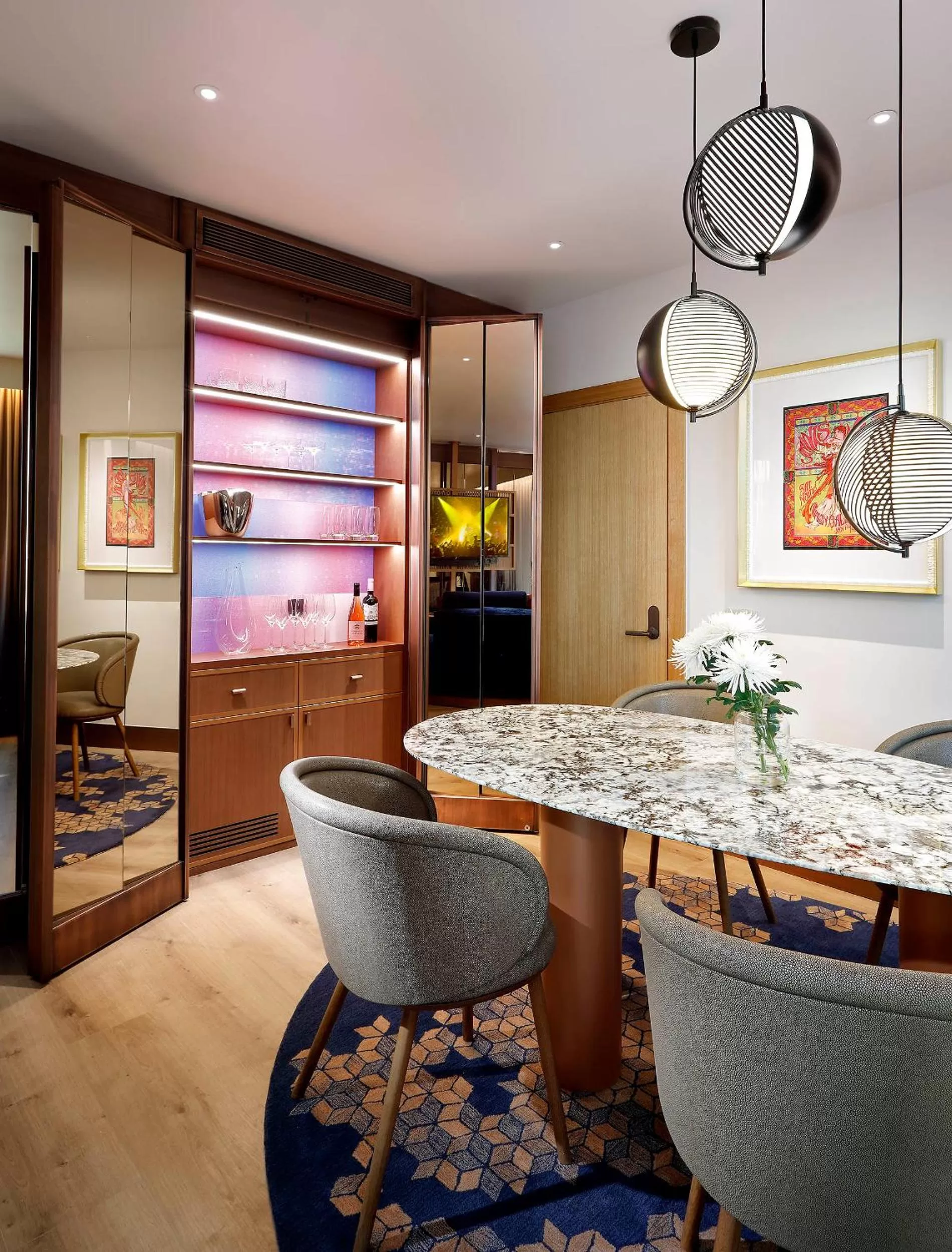 Dining area in Hard Rock Hotel Madrid