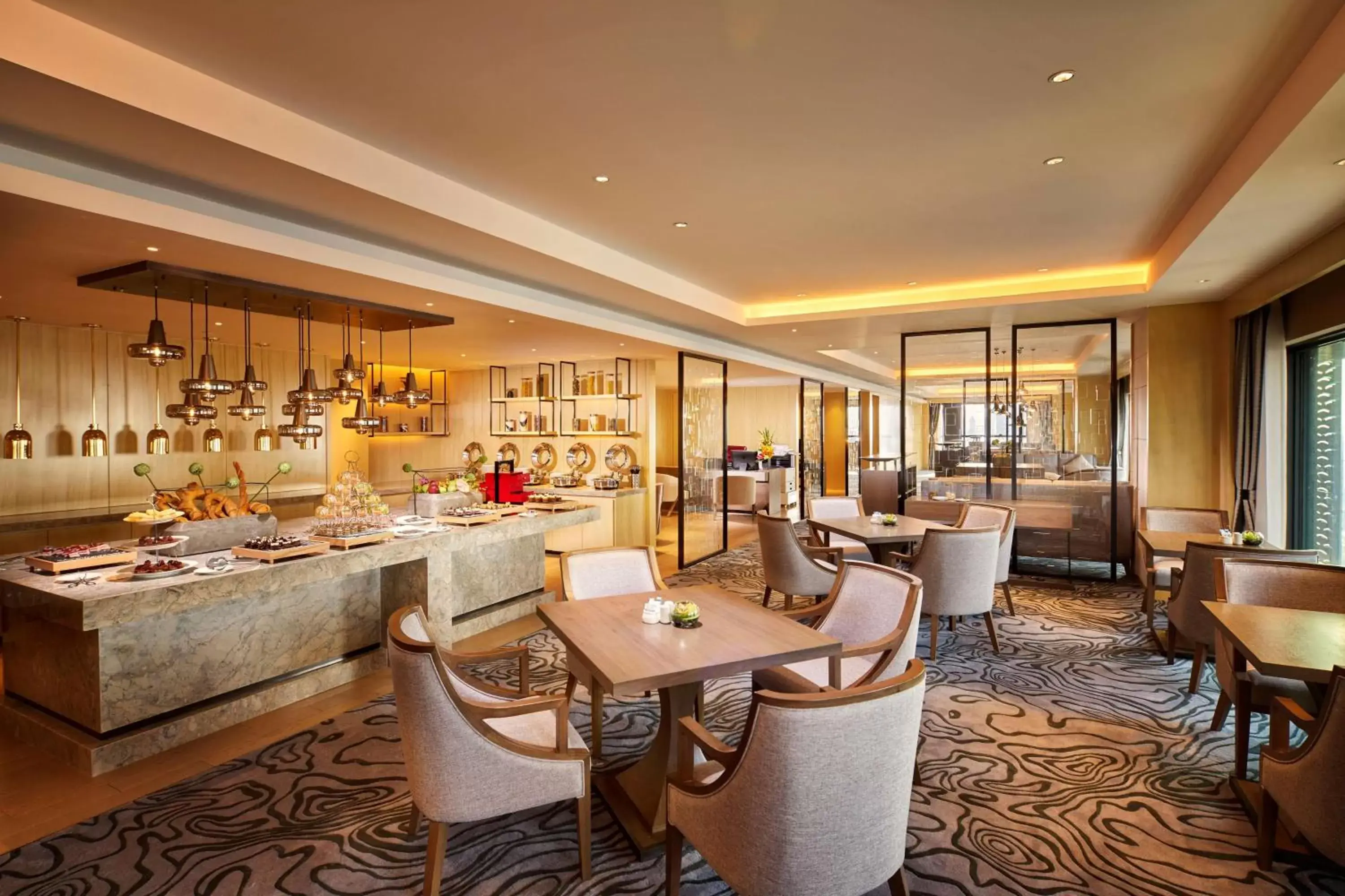 Lounge or bar, Lounge/Bar in Hilton Suzhou