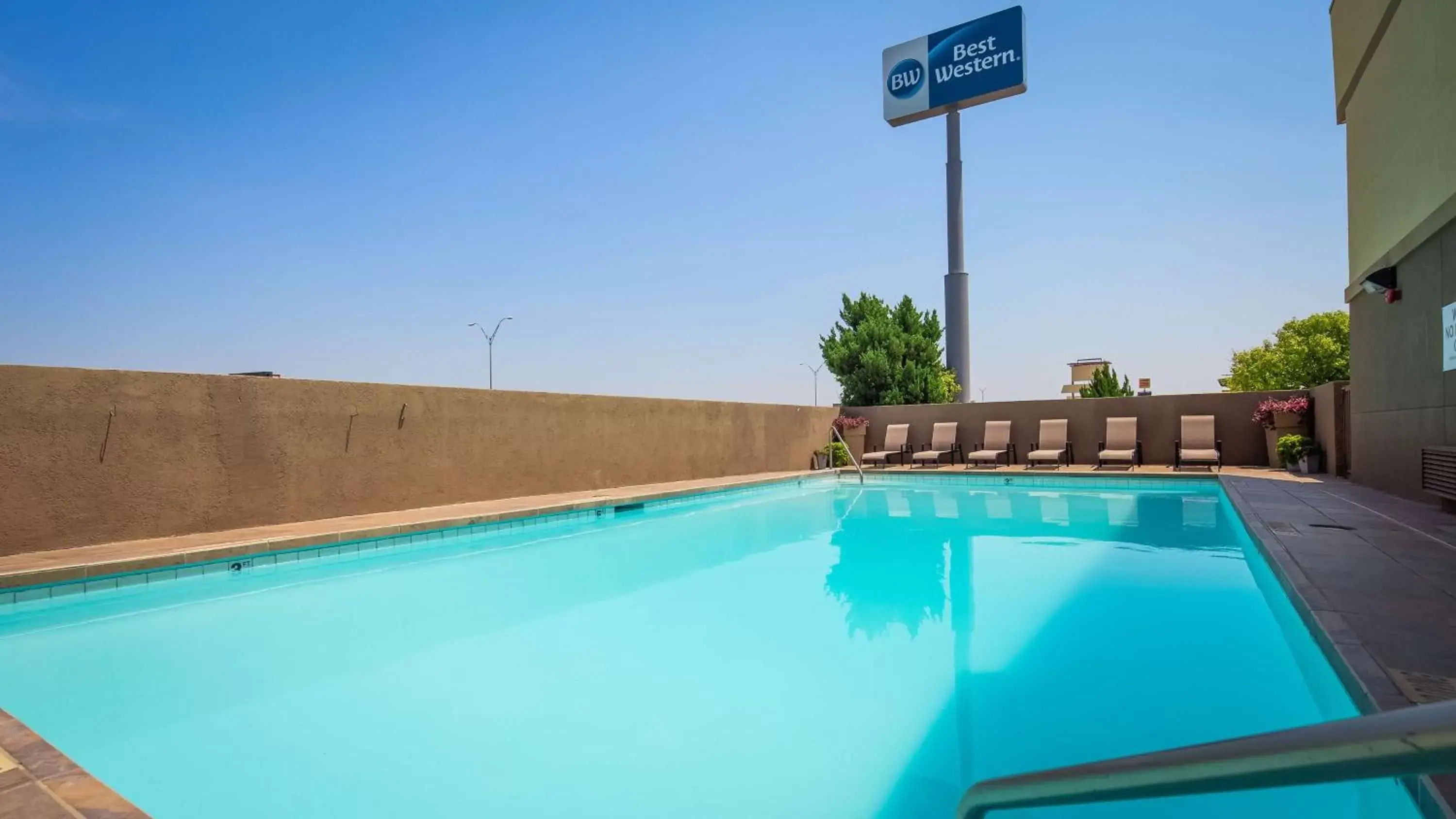 On site, Swimming Pool in Best Western Santa Fe Inn