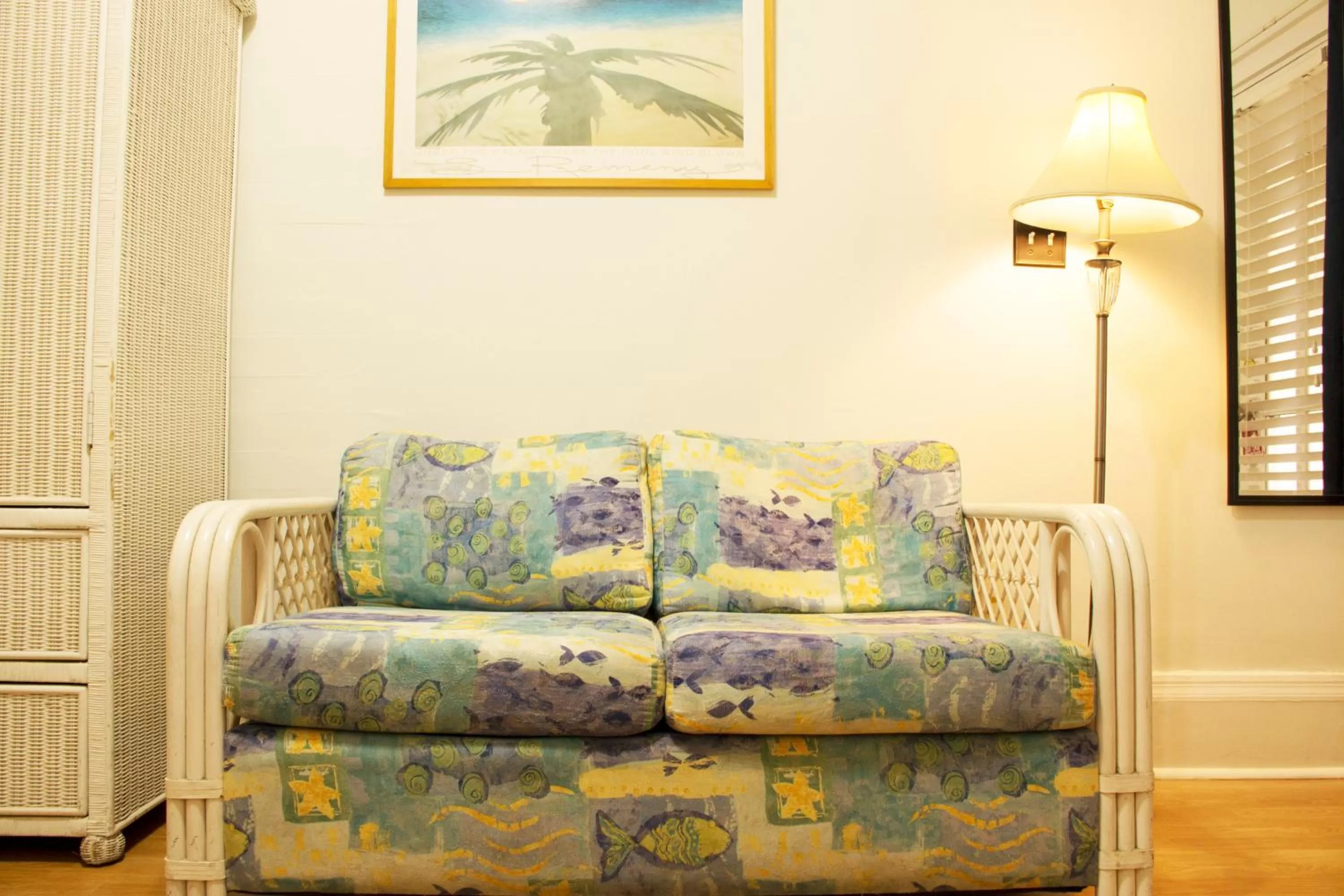 Seating area in Duval House