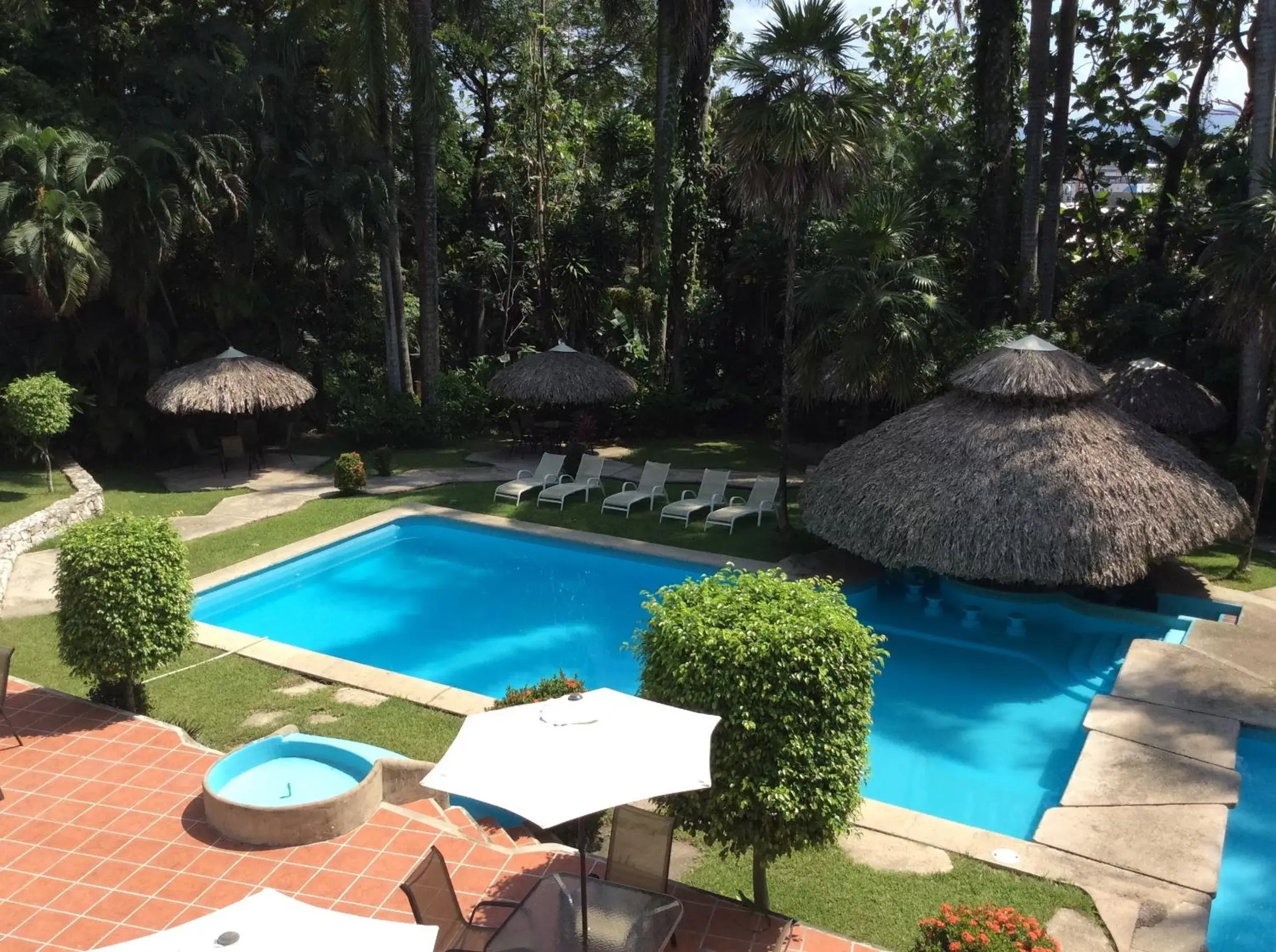 Day, Pool View in Hotel Maya Palenque