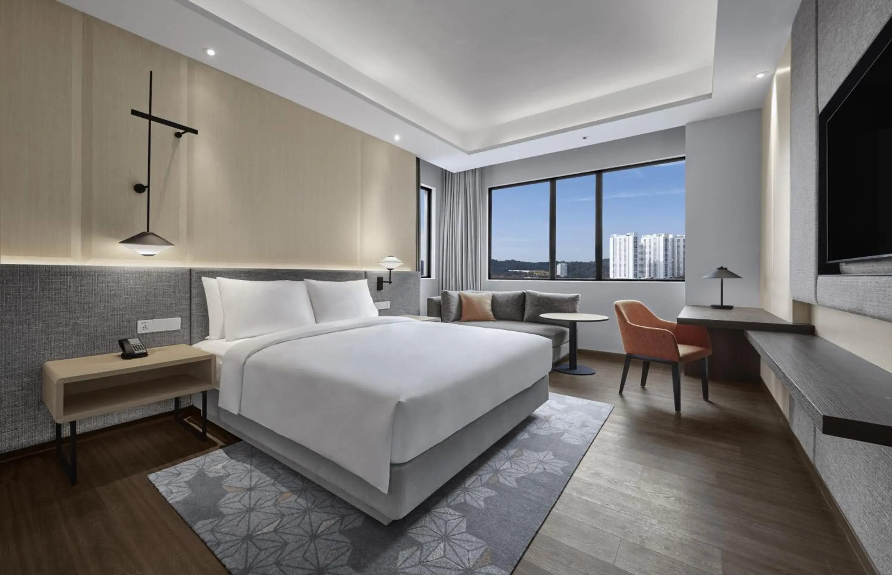 Bed in Hyatt Place Kuala Lumpur Bukit Jalil Bed in Hyatt Place Kuala Lumpur Bukit Jalil