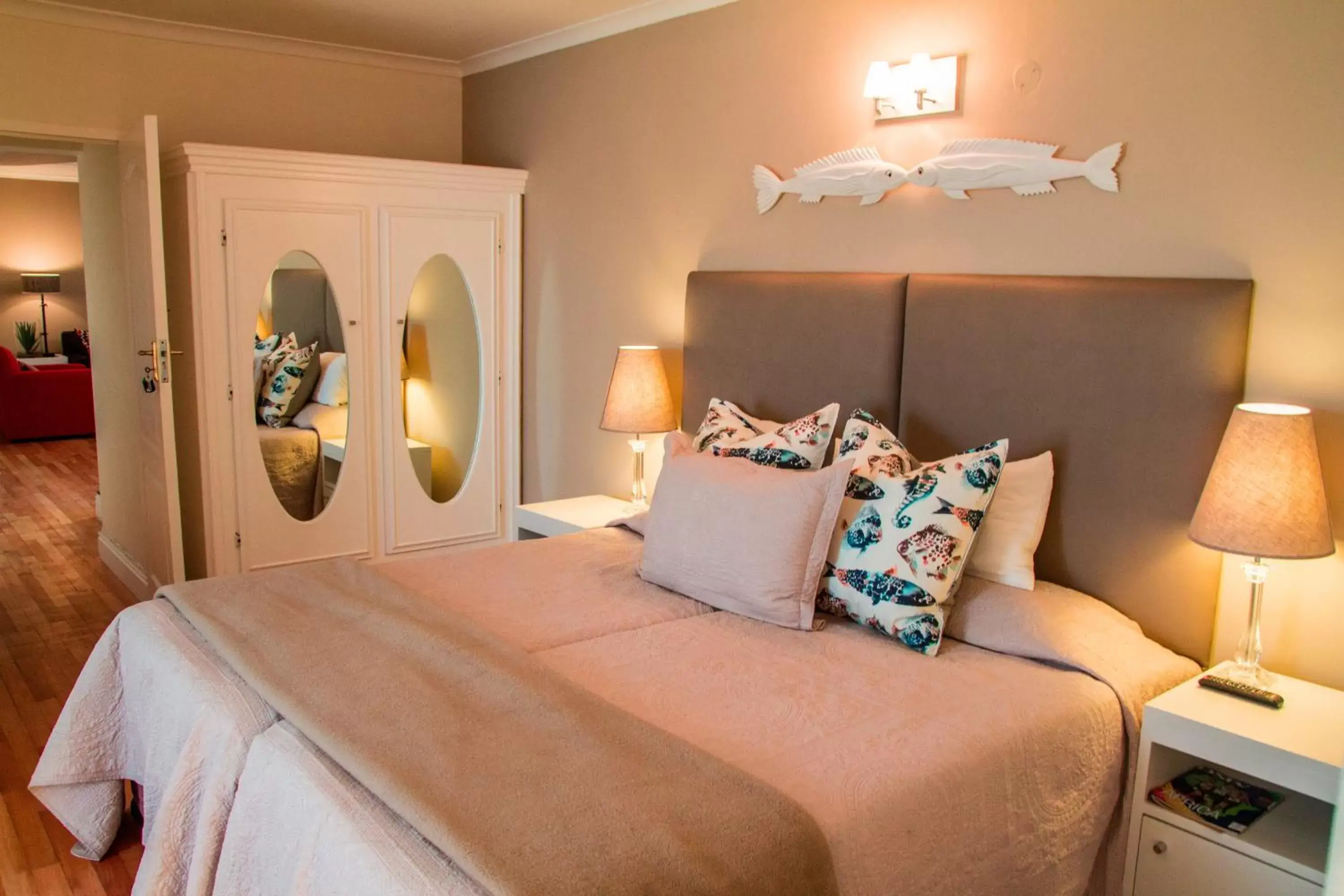 Bed in Milkwood Manor on Sea