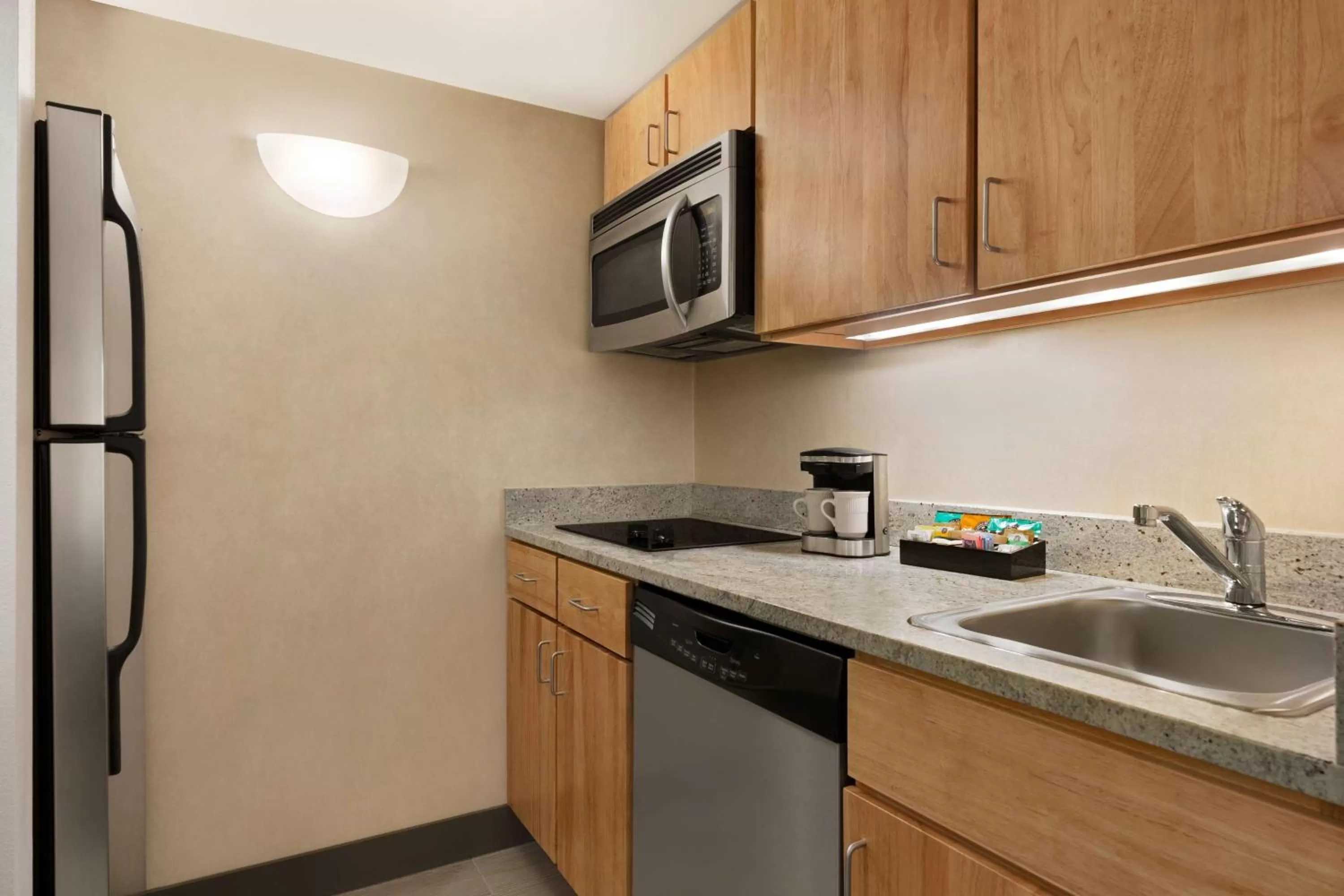 Kitchen or kitchenette in Homewood Suites University City Philadelphia