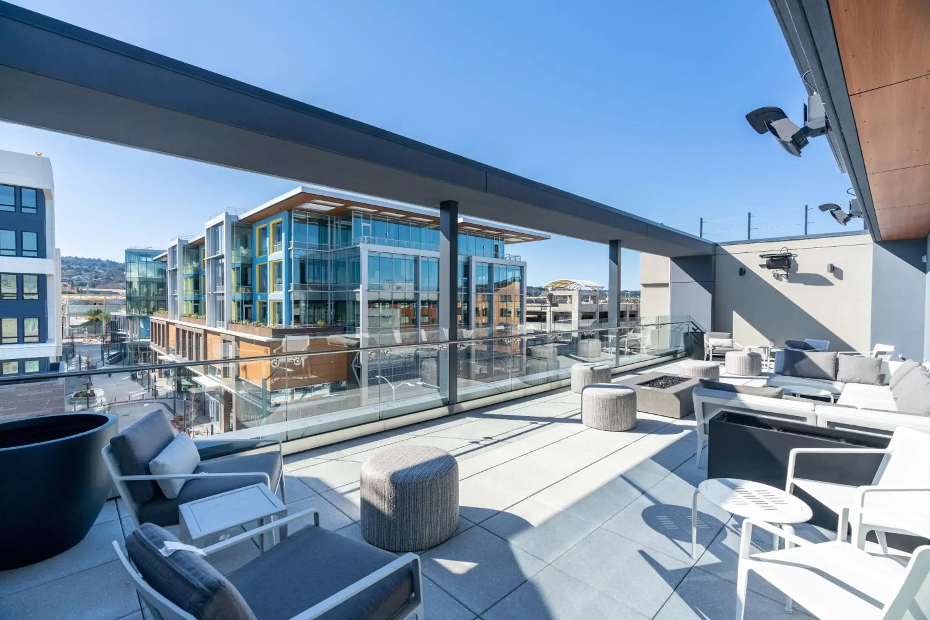 Balcony/Terrace in Residence Inn by Marriott San Francisco Airport Millbrae Station