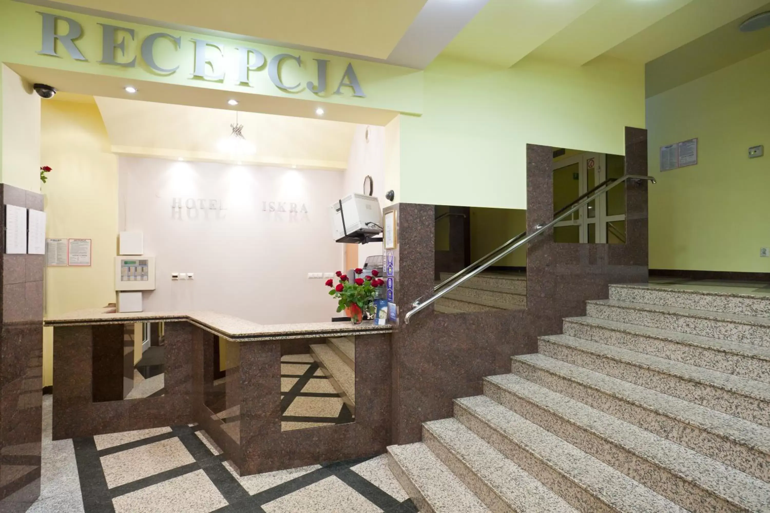 Lobby or reception in Iskra Lobby or reception in Iskra