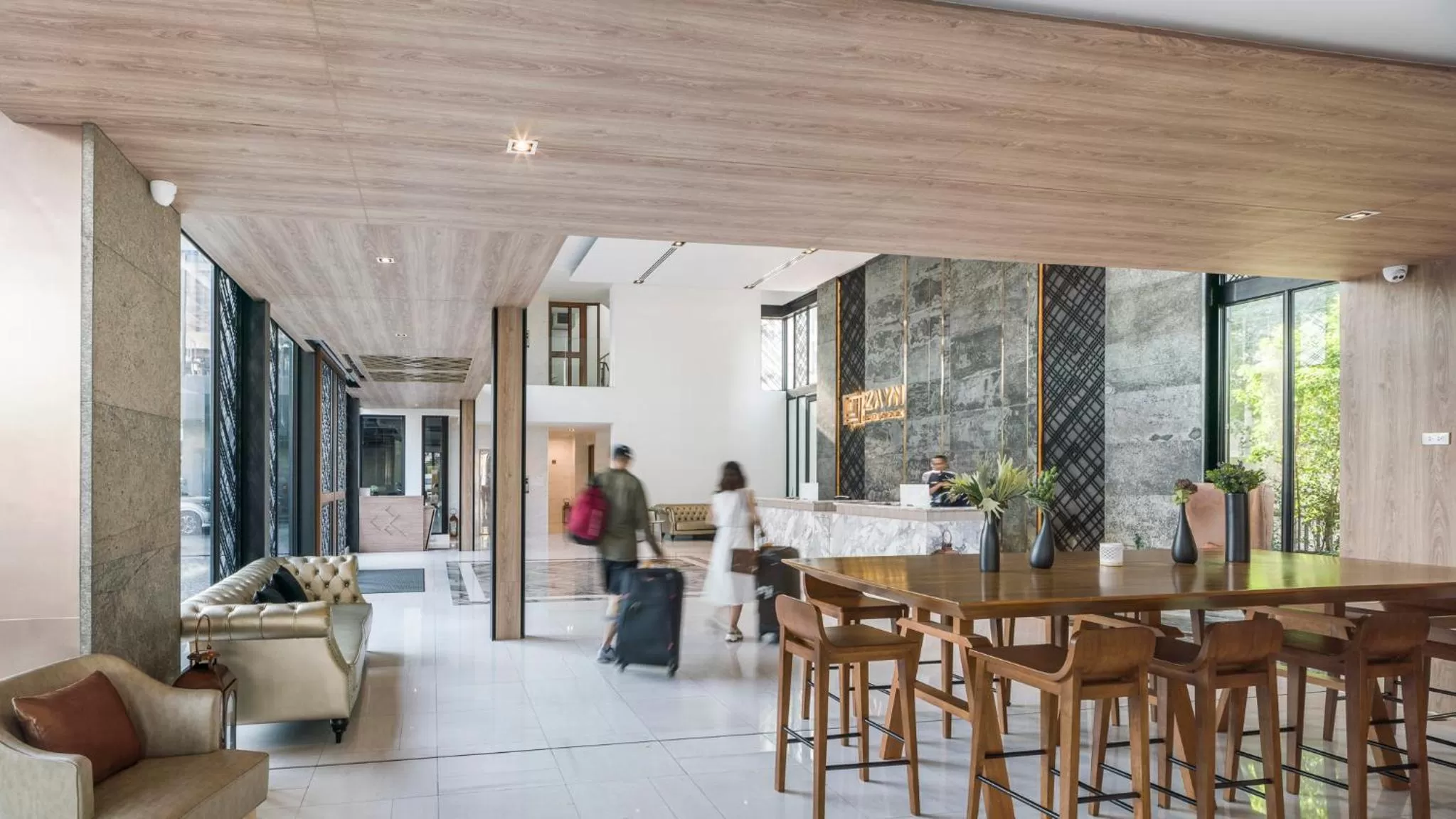 Lounge or bar in Zayn Hotel Bangkok - Airport Link Access