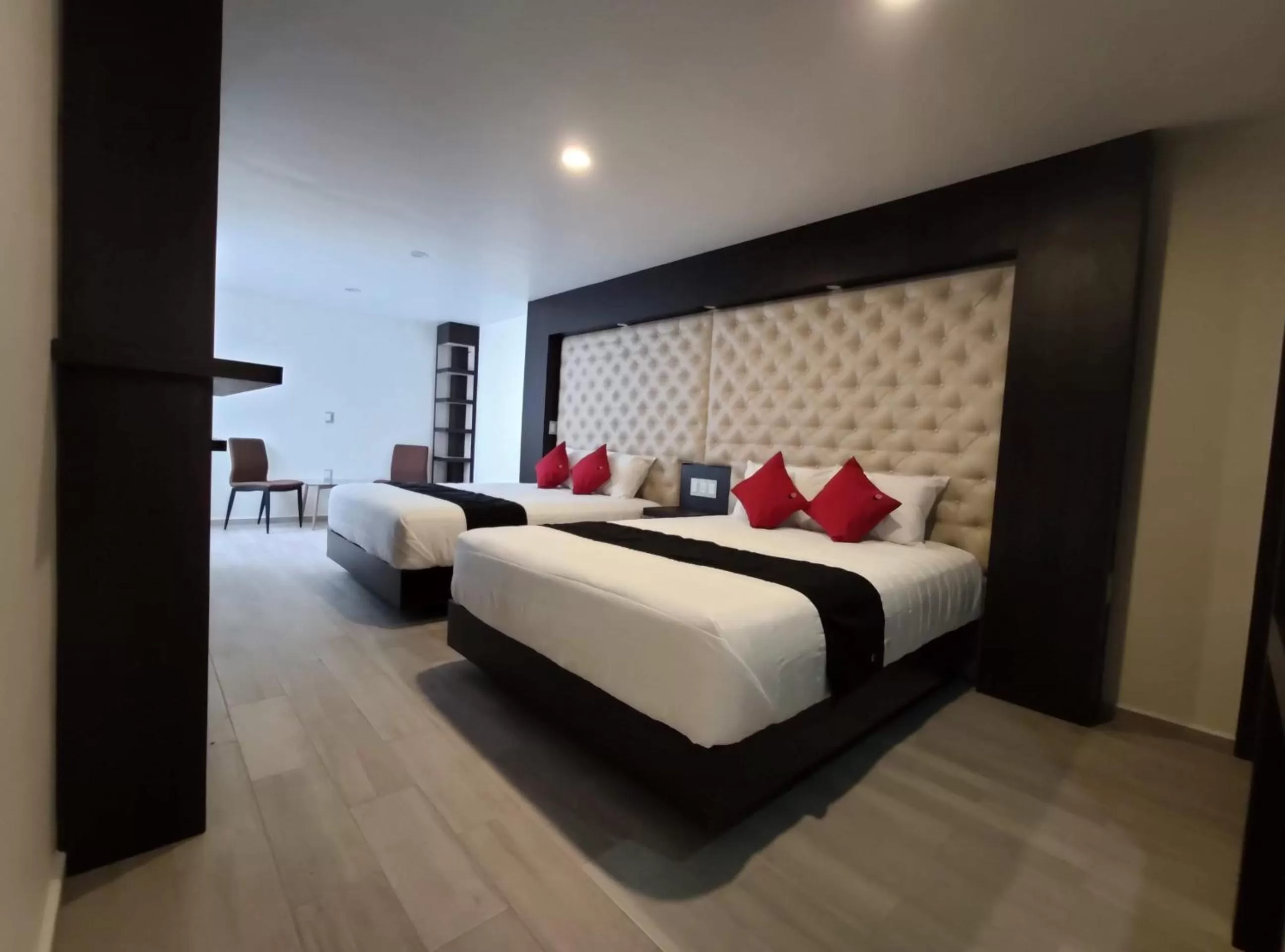 Photo of the whole room, Bed in Hotel La Estancia Zacatlan