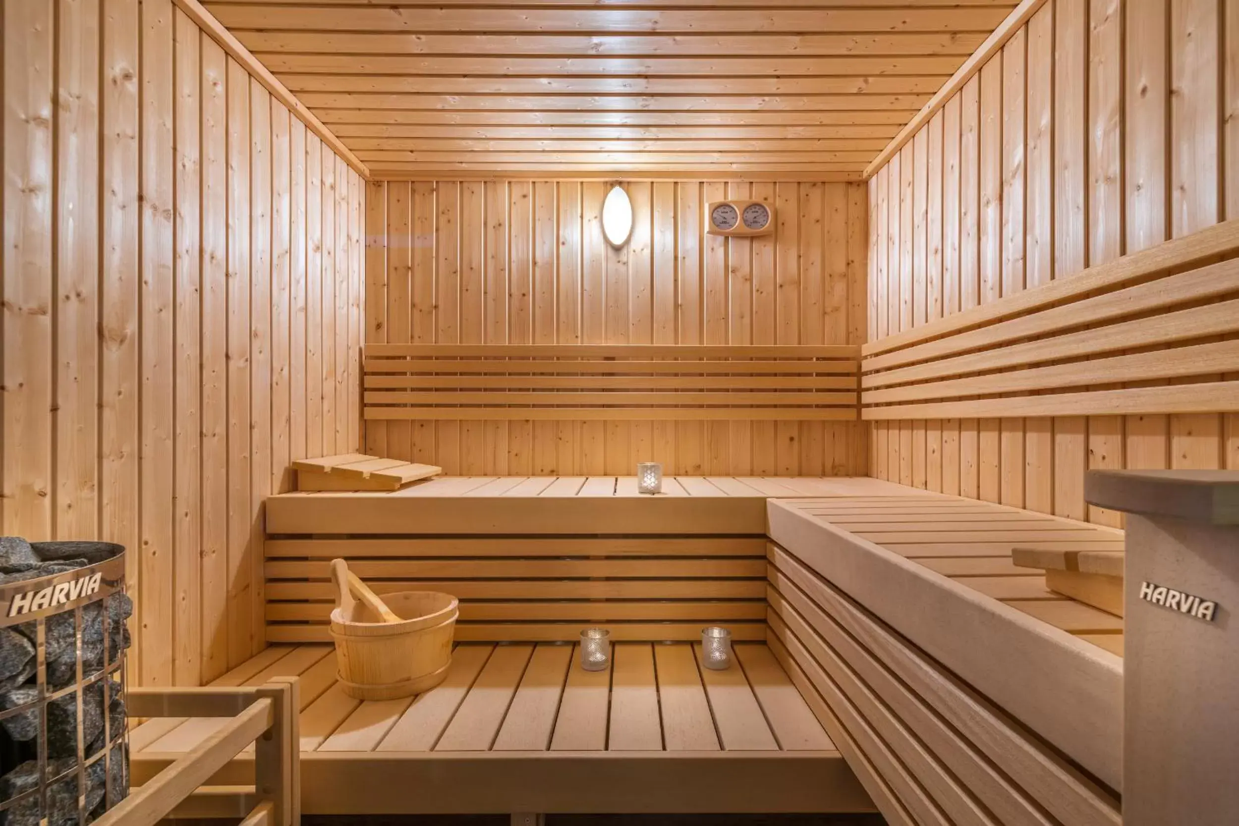 Sauna in Hotel Les Arolles