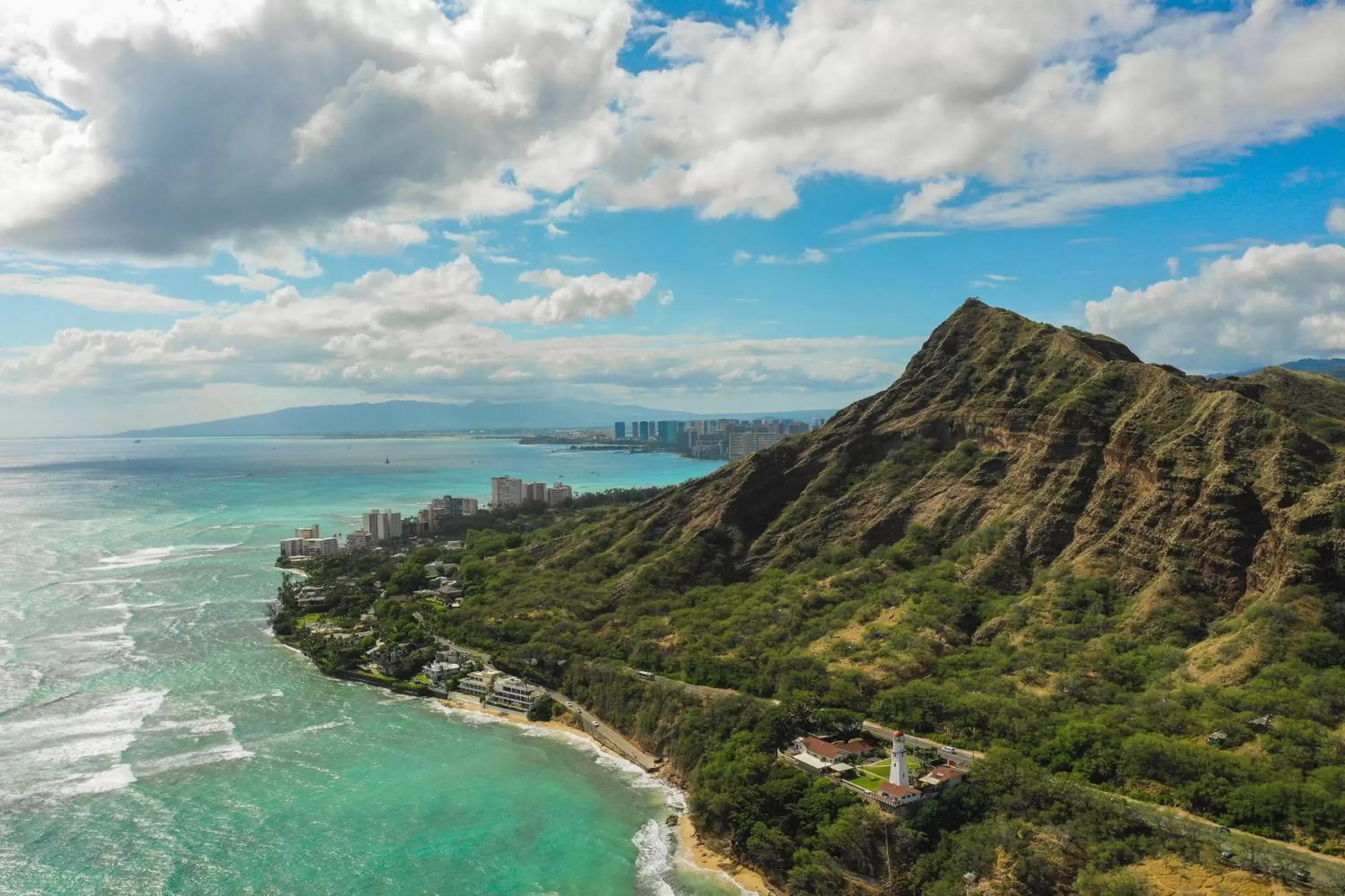 Bird's eye view, Bird's-eye View in Lotus Honolulu at Diamond Head