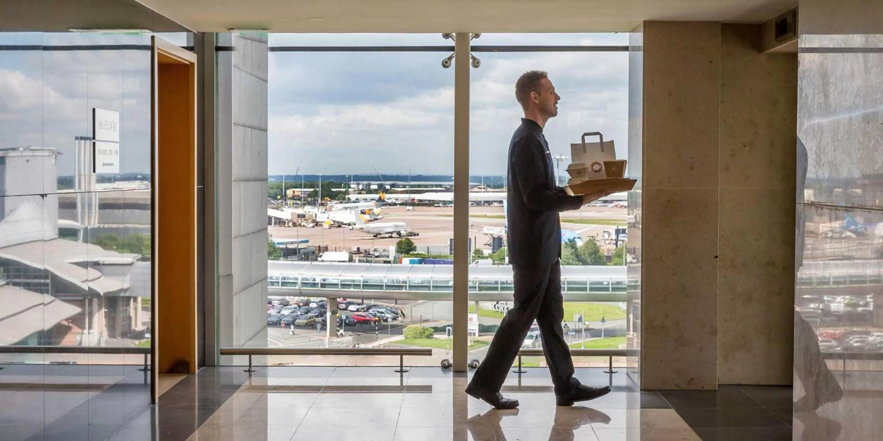 Food and drinks in Clayton Hotel, Manchester Airport