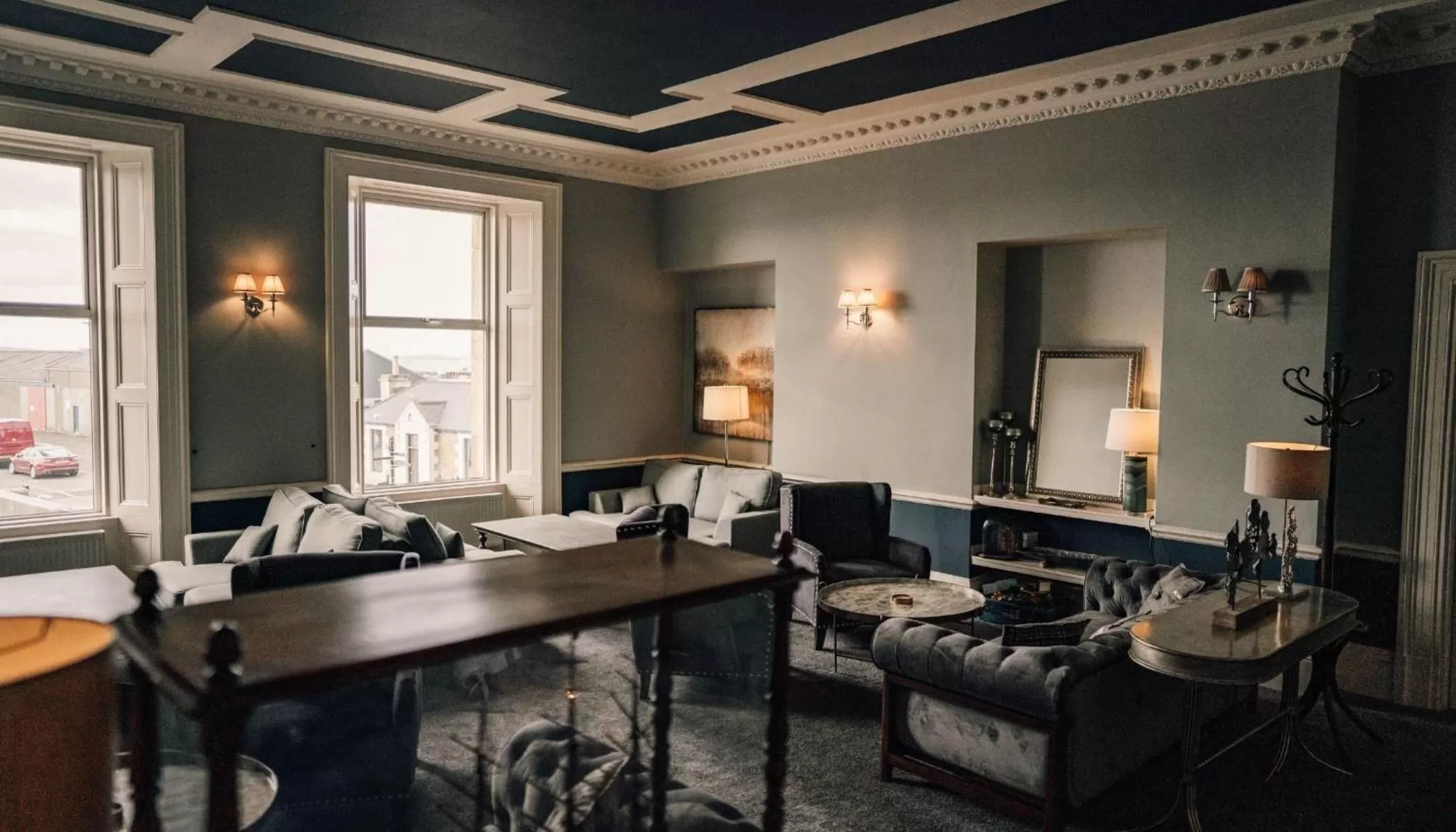 Seating area in The Kirkwall Hotel