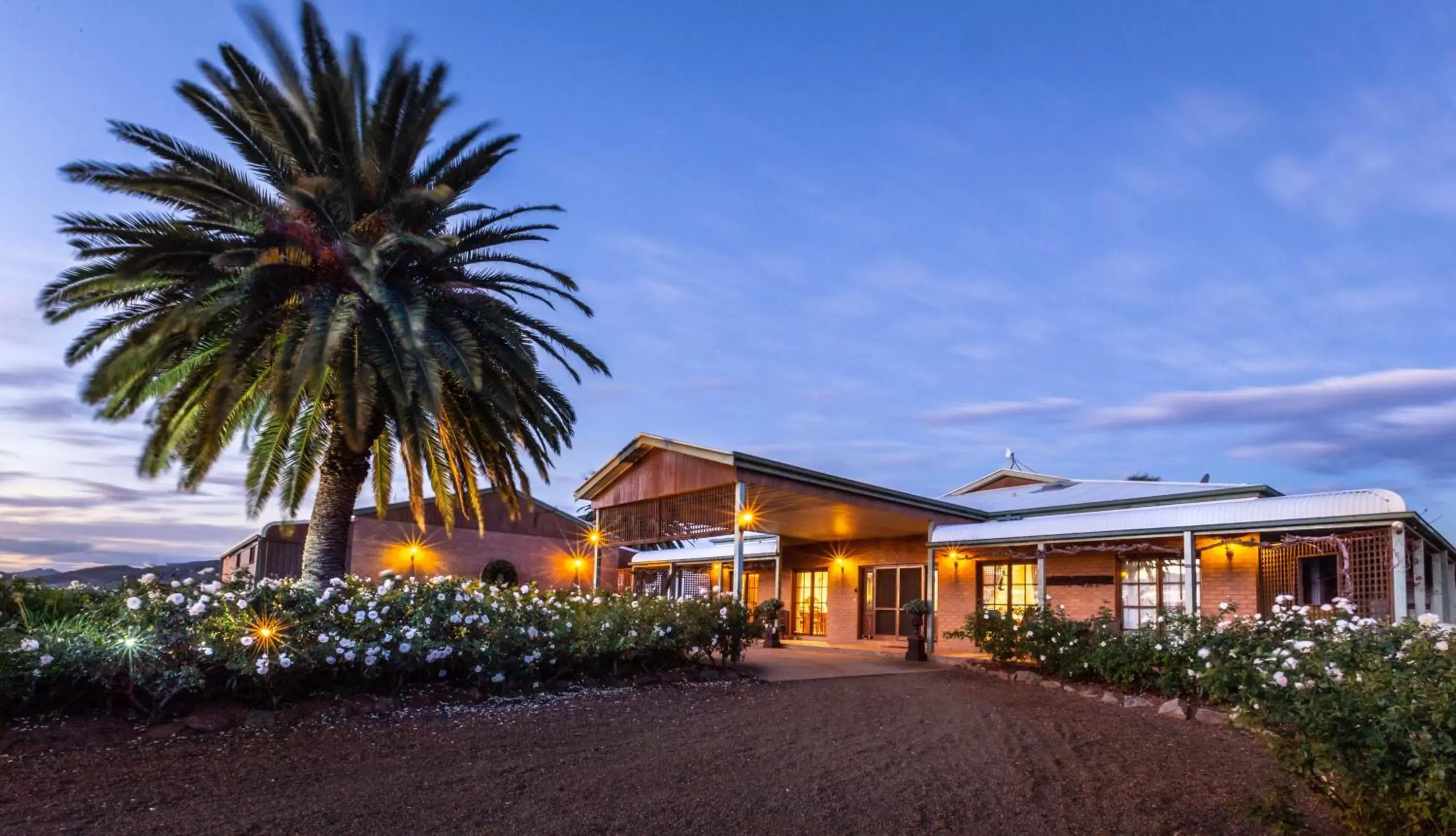 Sunset, Property Building in Strathearn Park Lodge