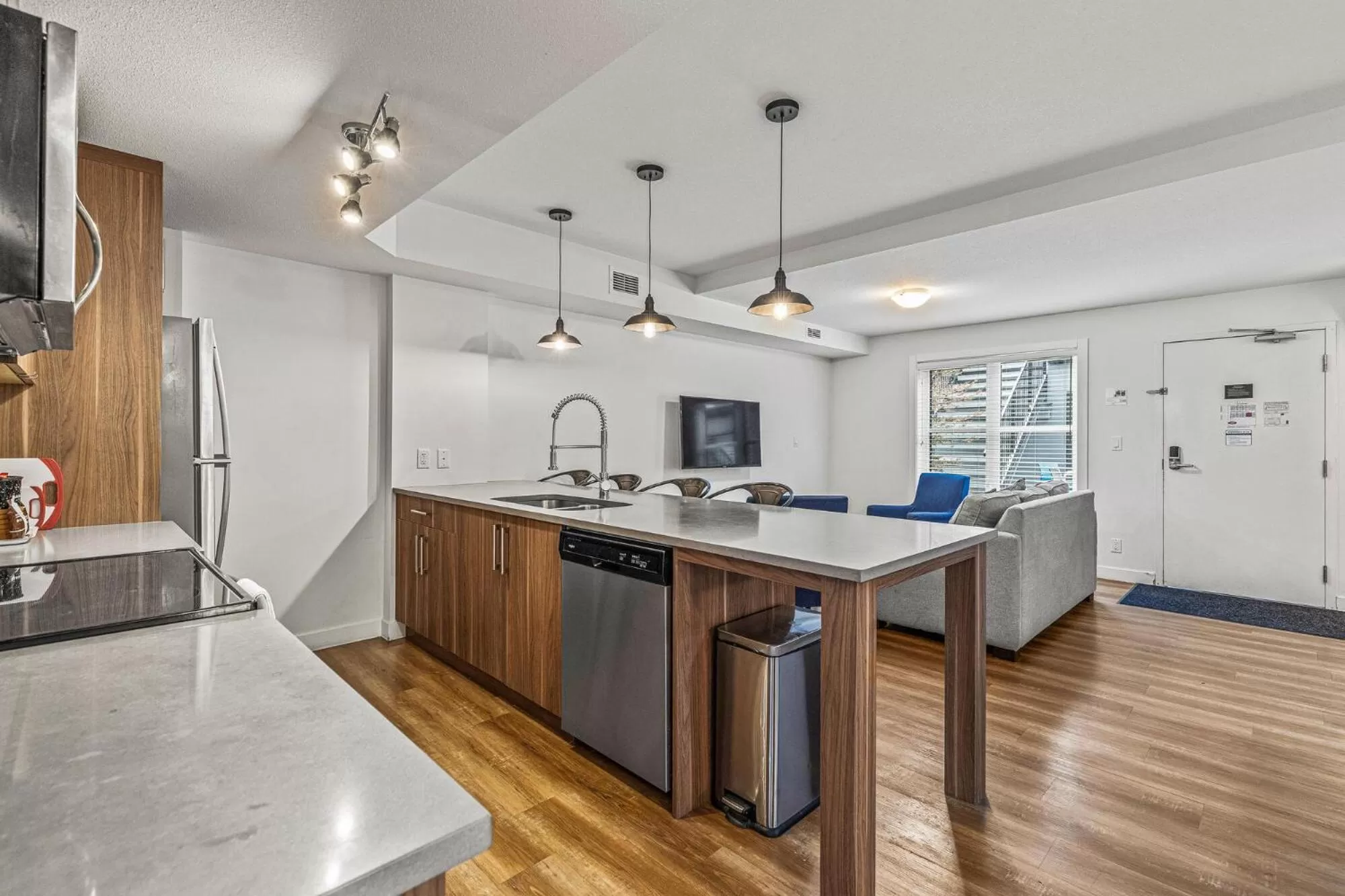 kitchen in Basecamp Resorts Canmore