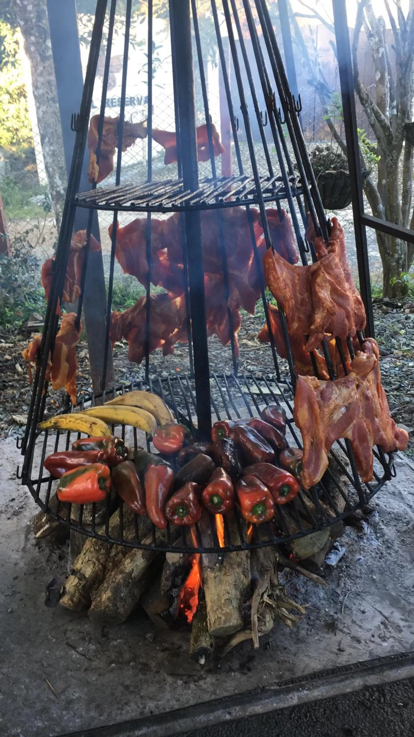 BBQ facilities in Finca Campestre La Adelita B&B