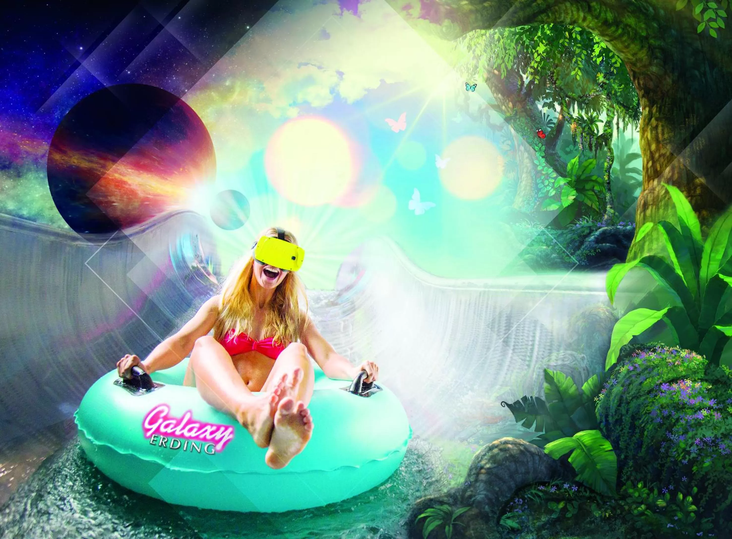 Aqua park in Hotel Claro Garni