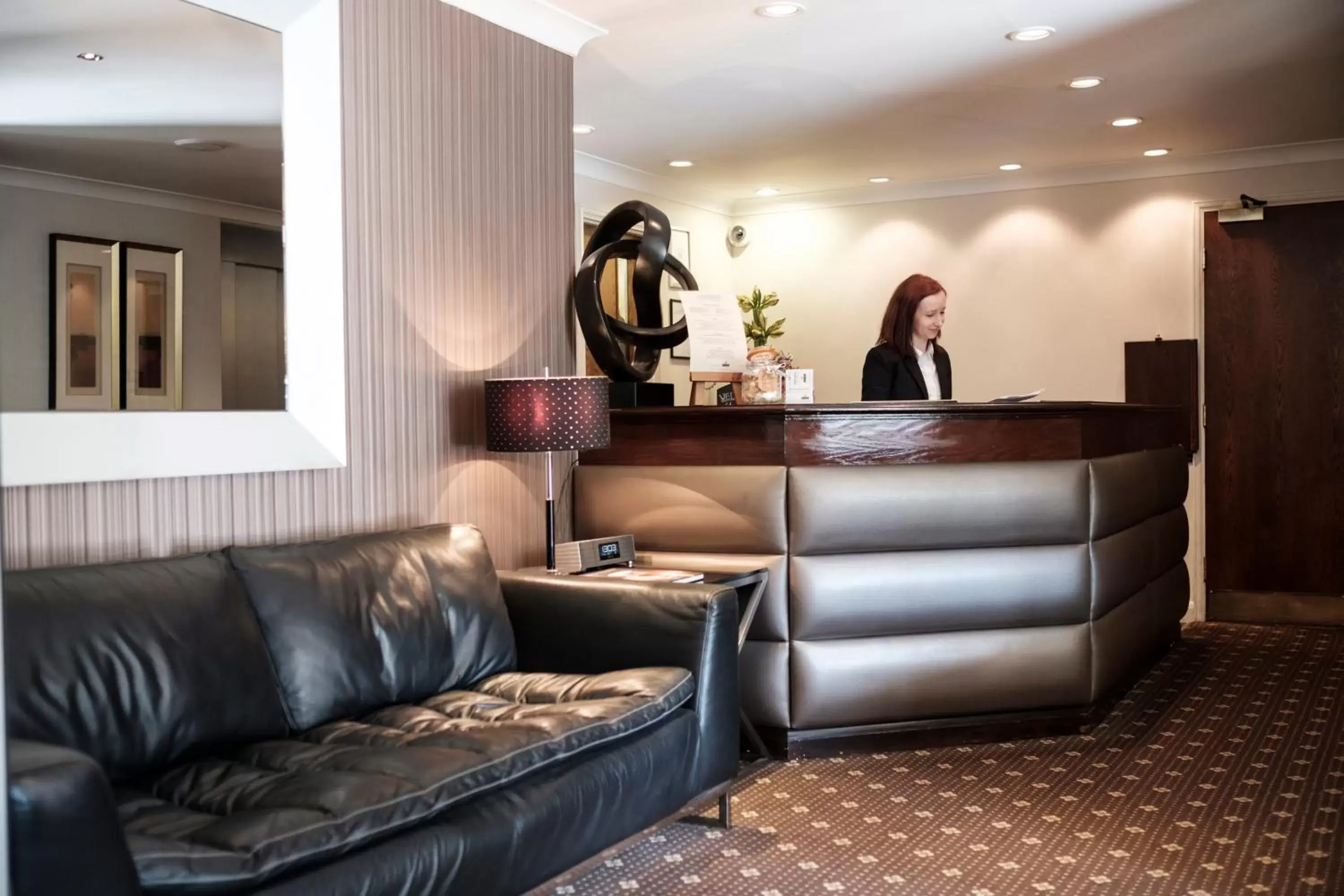 Lobby or reception, Lobby/Reception in The Fox & Goose Hotel