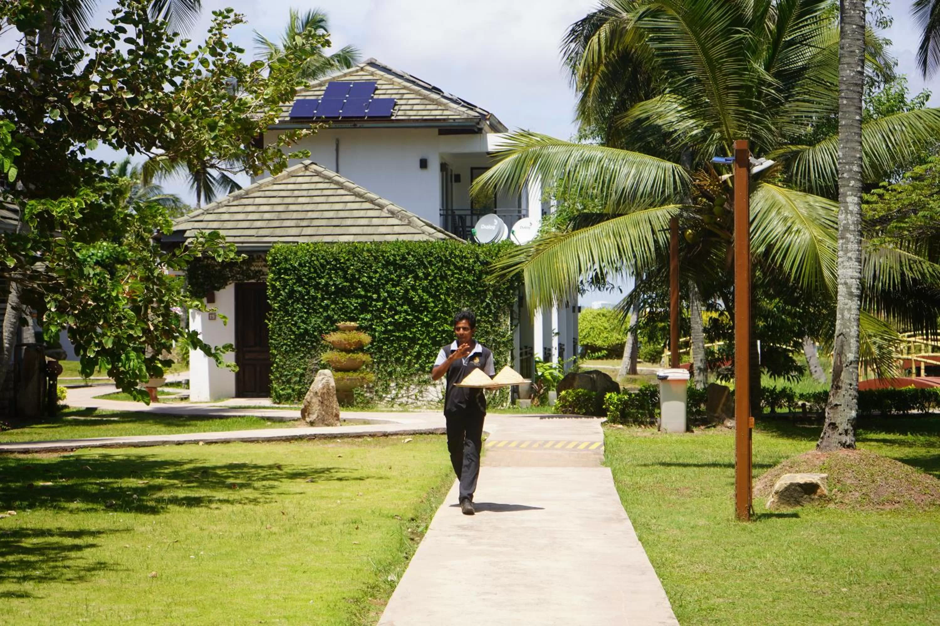 People in Amaluna Resorts