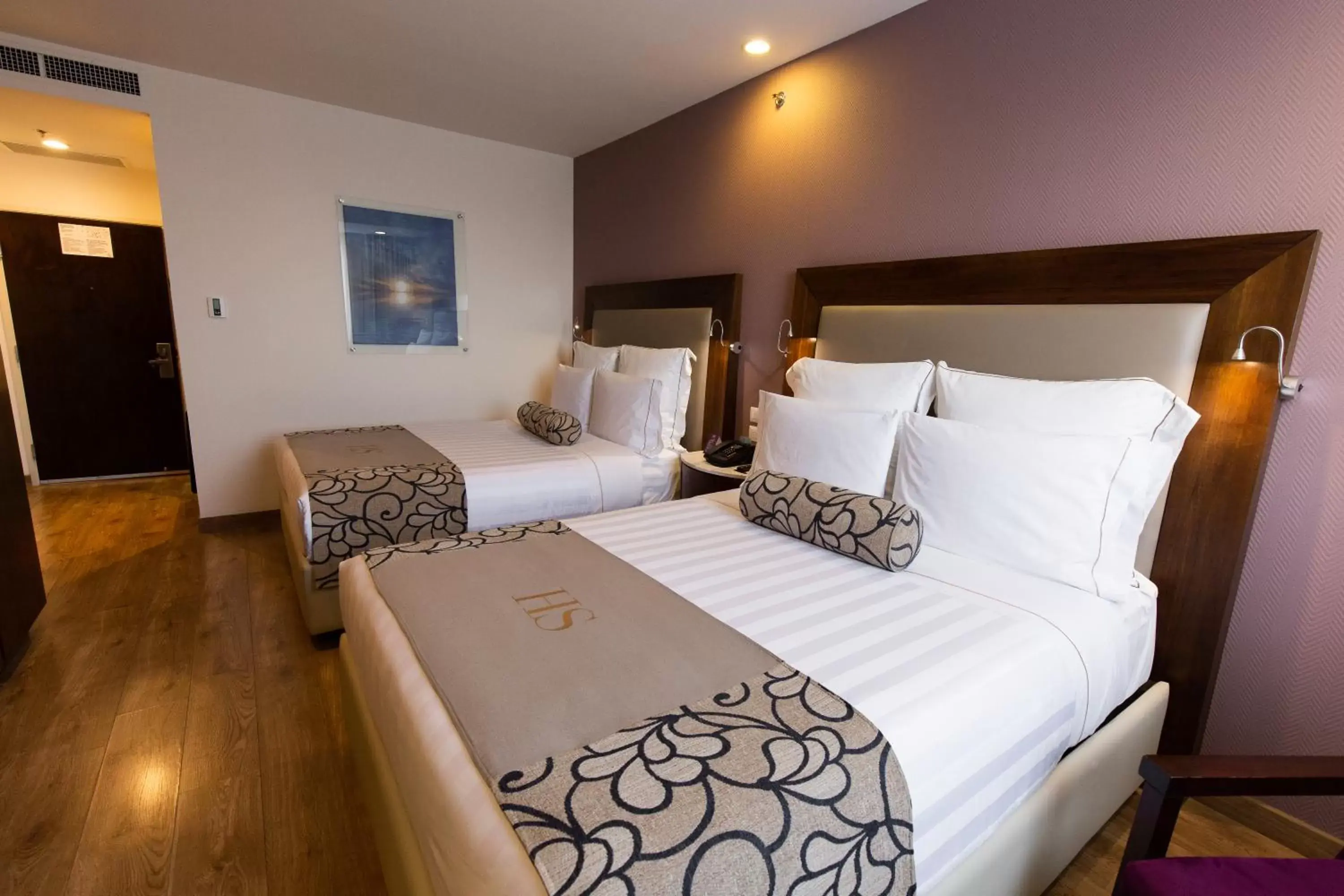 Bed in HS HOTSSON Hotel Queretaro