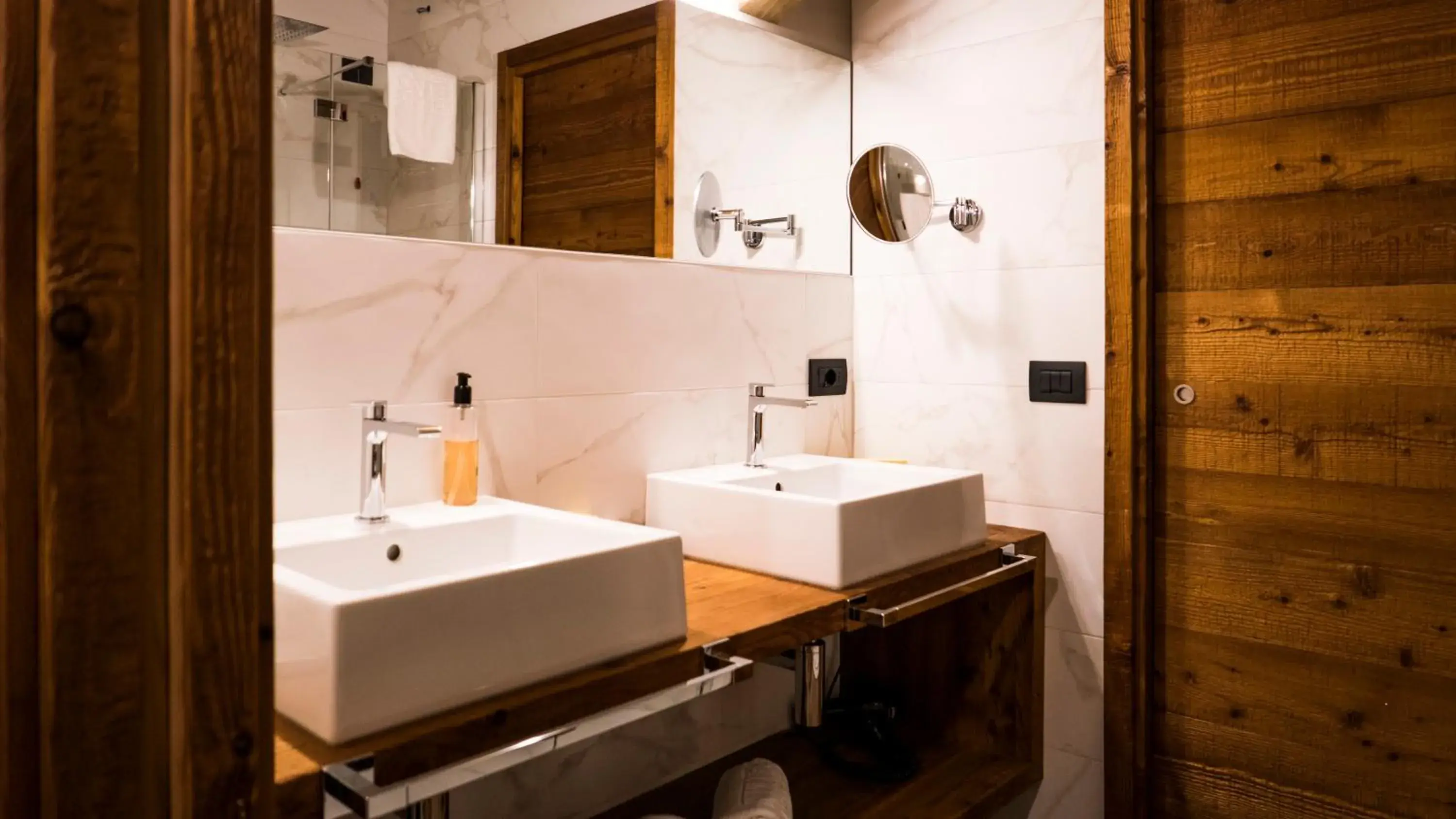 Bathroom in Hotel Bivio