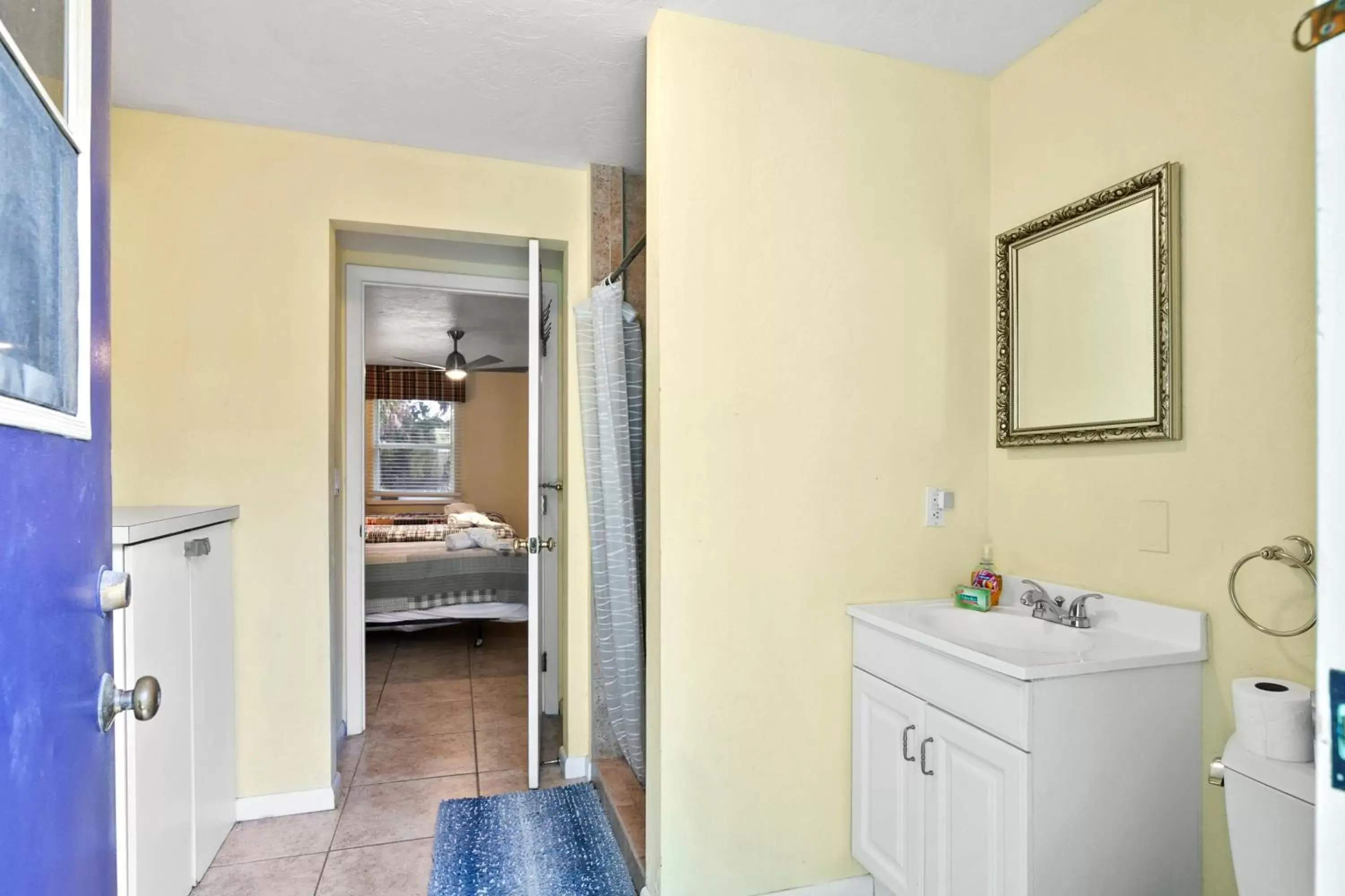 Bathroom in The Ringling Beach House