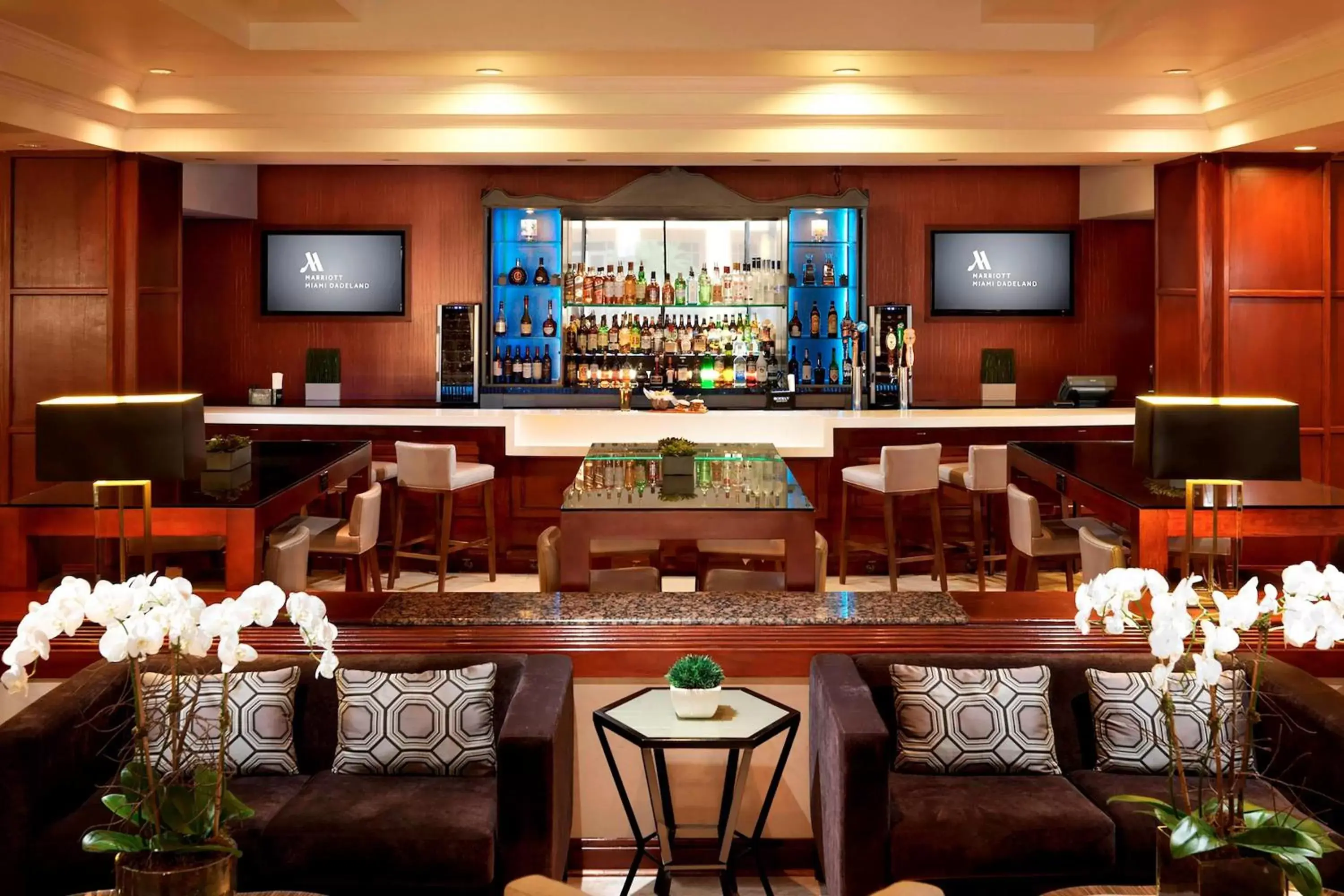 Lobby or reception, Lounge/Bar in Miami Marriott Dadeland