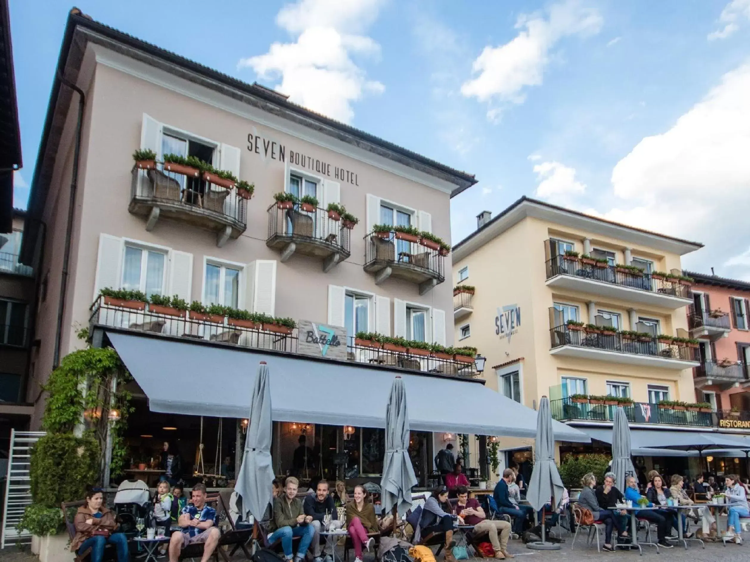 Property Building in Seven Boutique Hotel