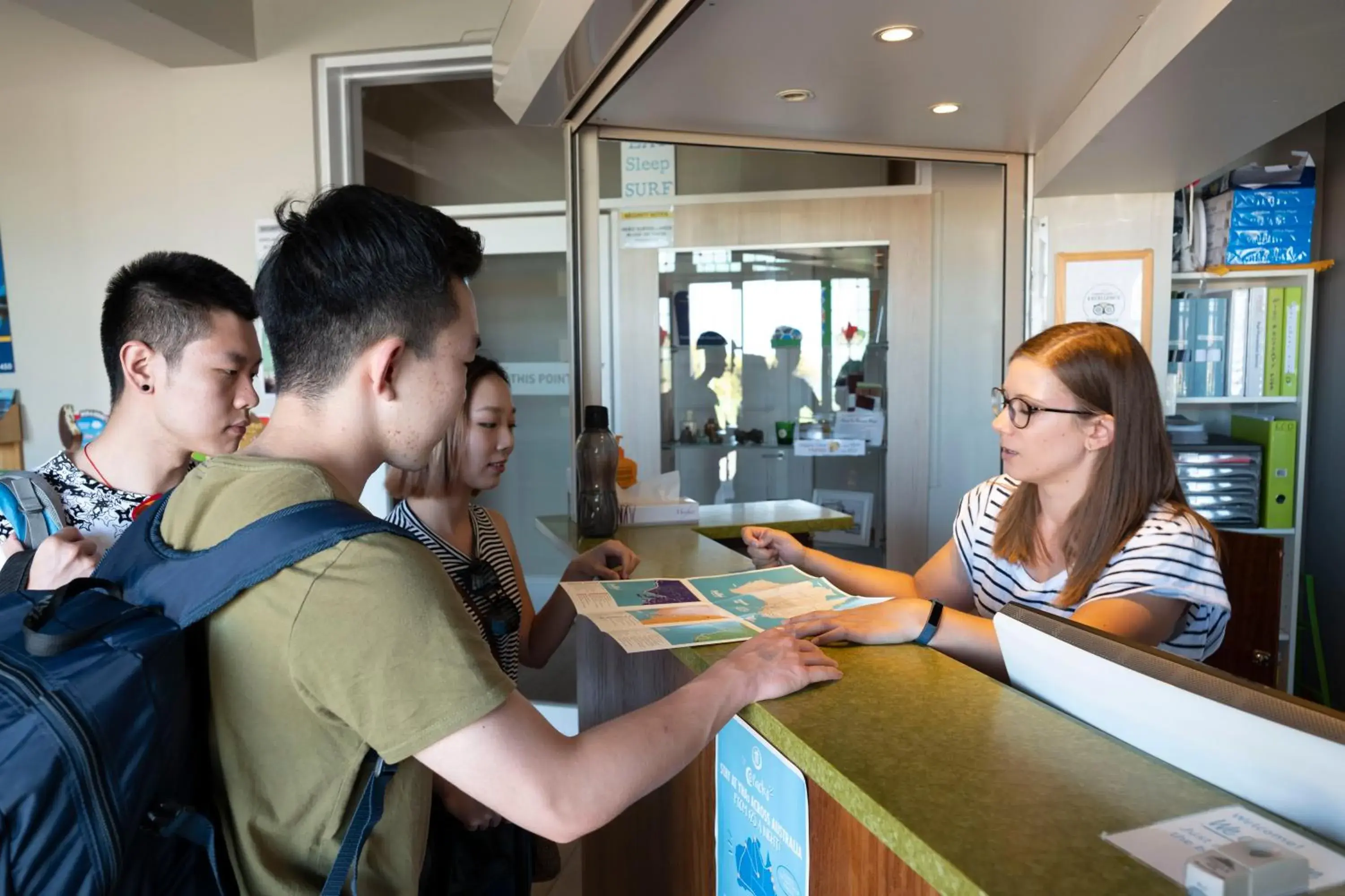 Lobby or reception in YHA Port Elliot Beach House