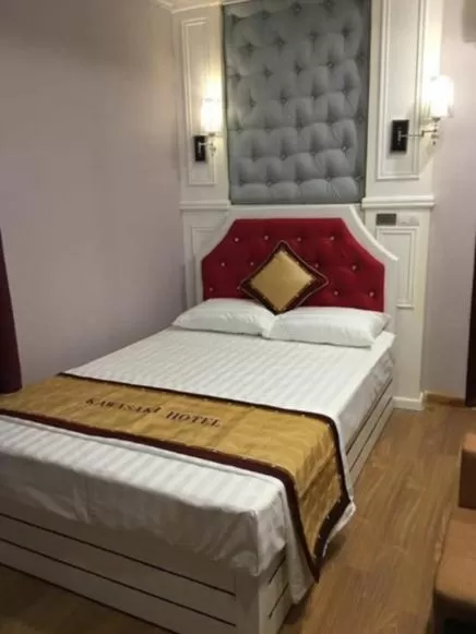 Bed in Kawasaki Hotel Cầu Giấy